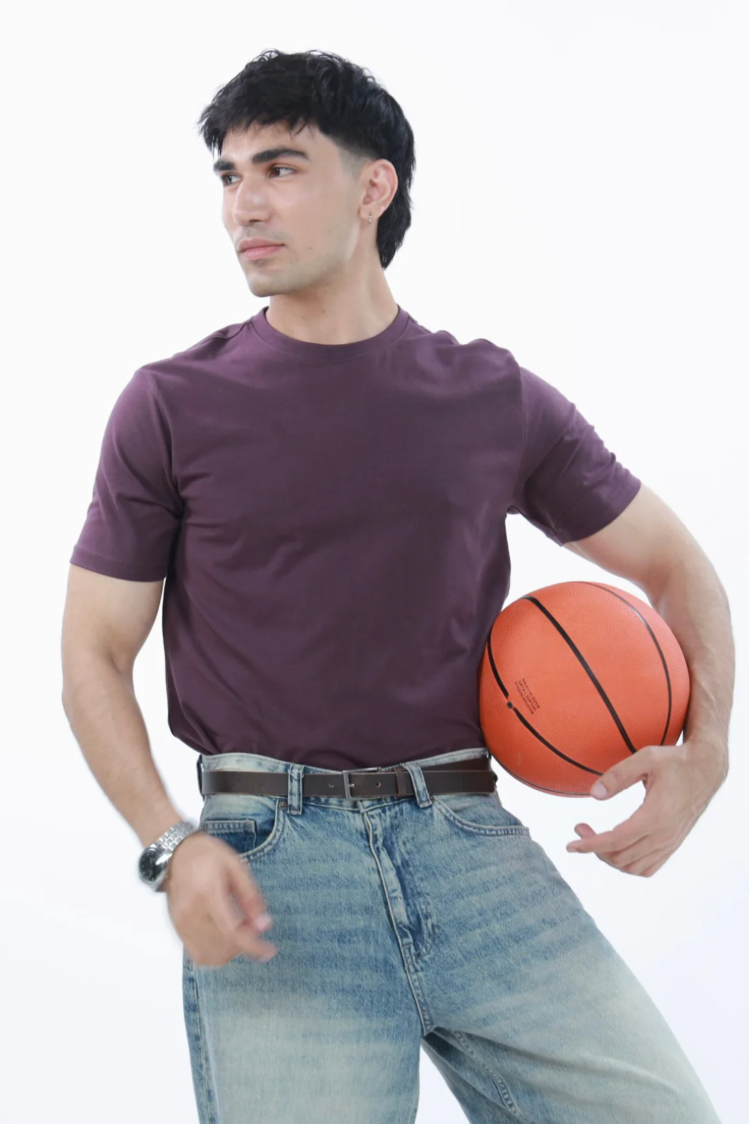 360° Tee - Dusky Purple - Image 4