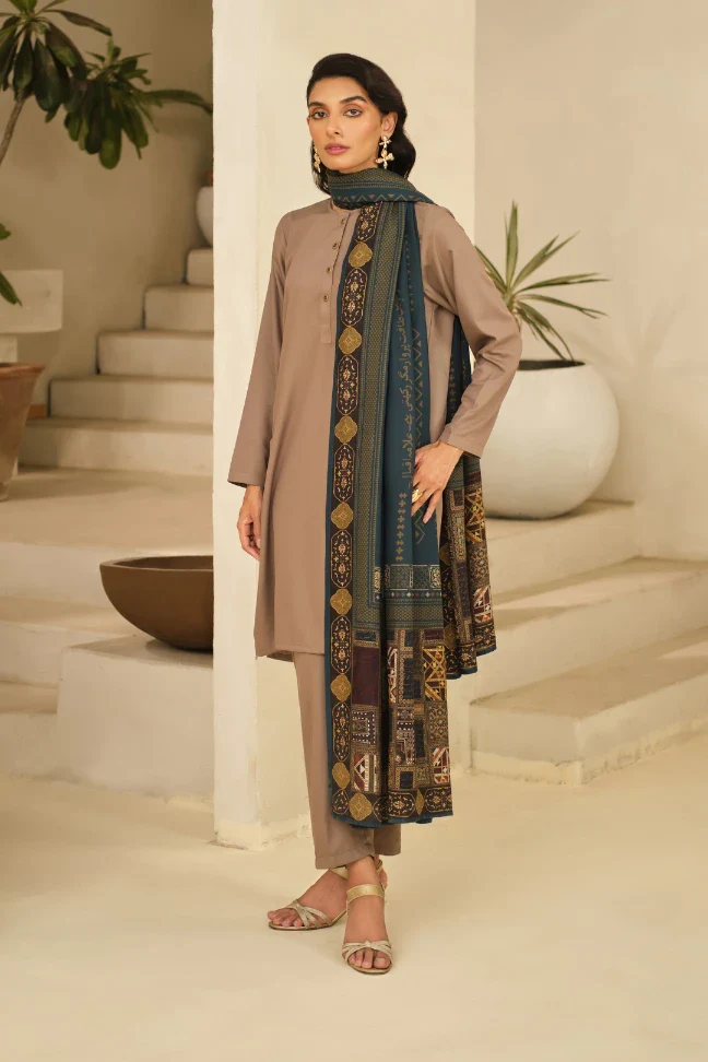 Aashiyana Odhni - Teal - Image 4