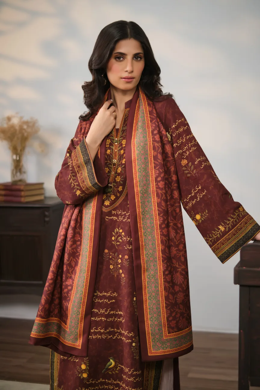 Anjuman Kurta - Red - Image 6