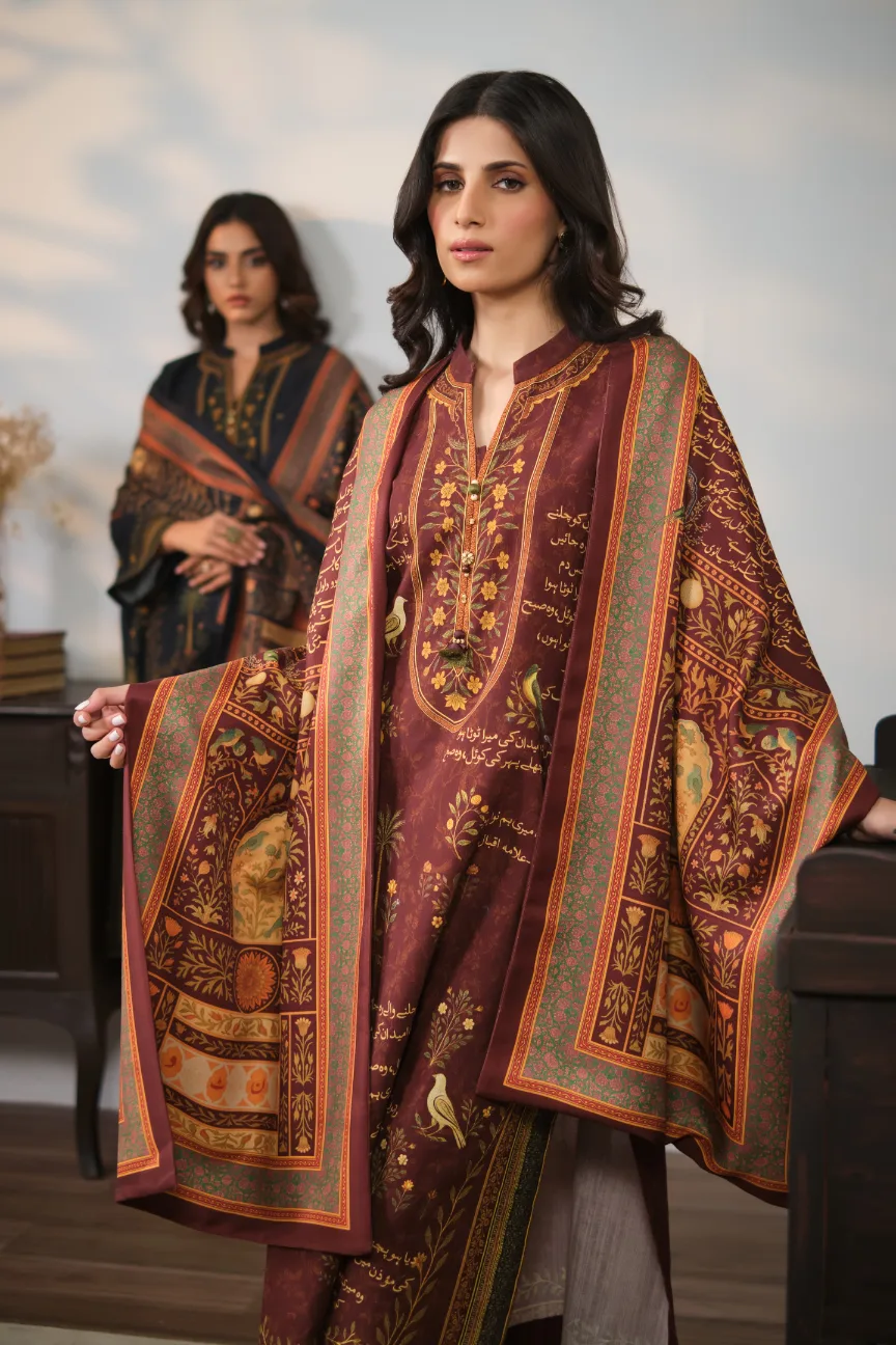 Anjuman Kurta - Red - Image 8
