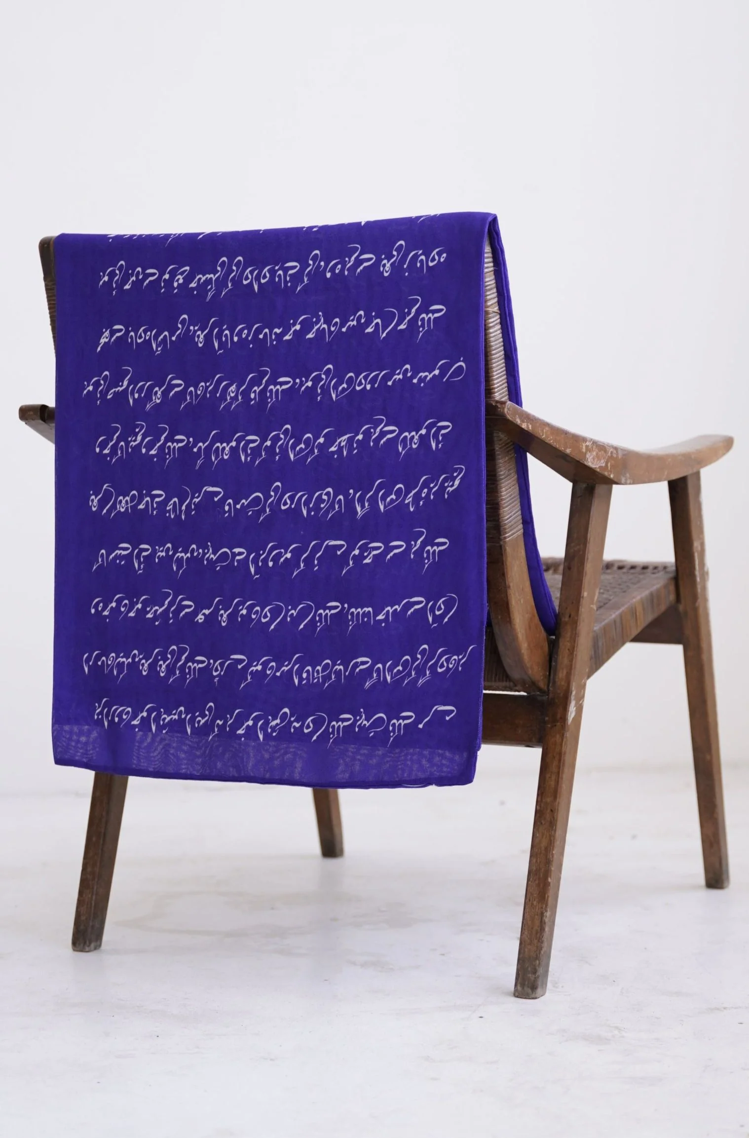 Armaan Stole - Indigo - Image 5