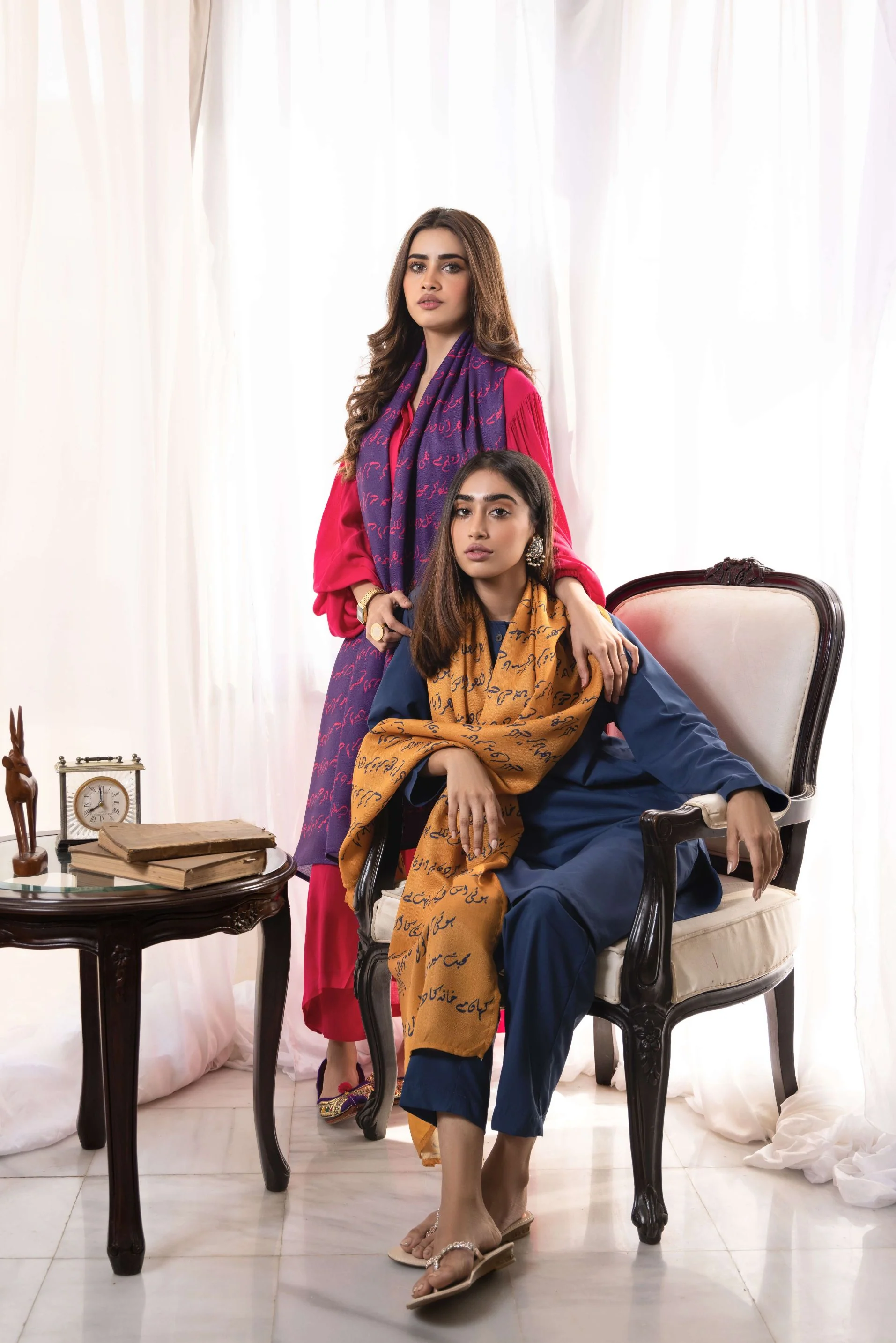 Armaan Stole - Purple - Image 5