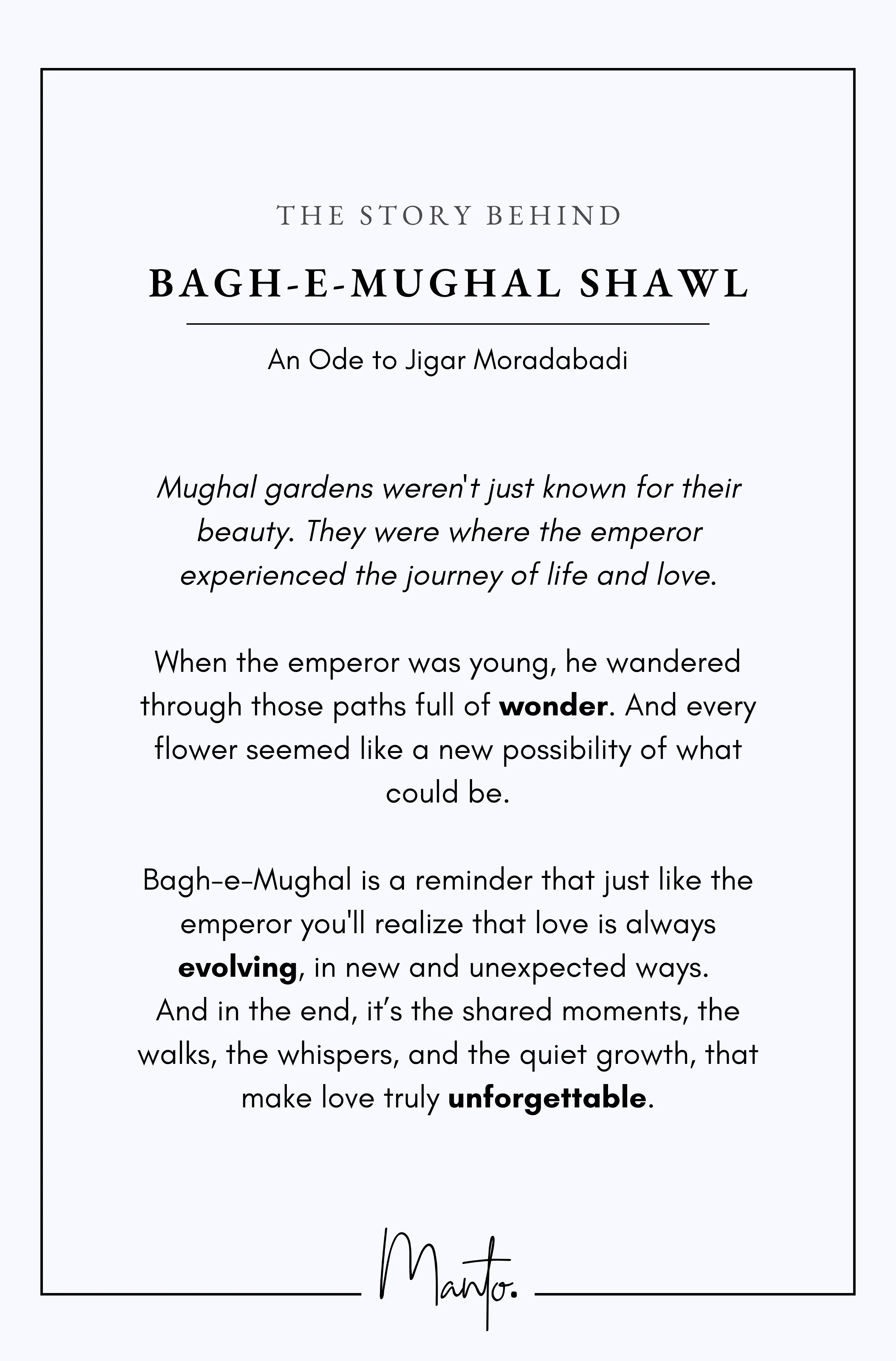 Bagh-e-Mughal Shawl - Green & Rust - Image 9