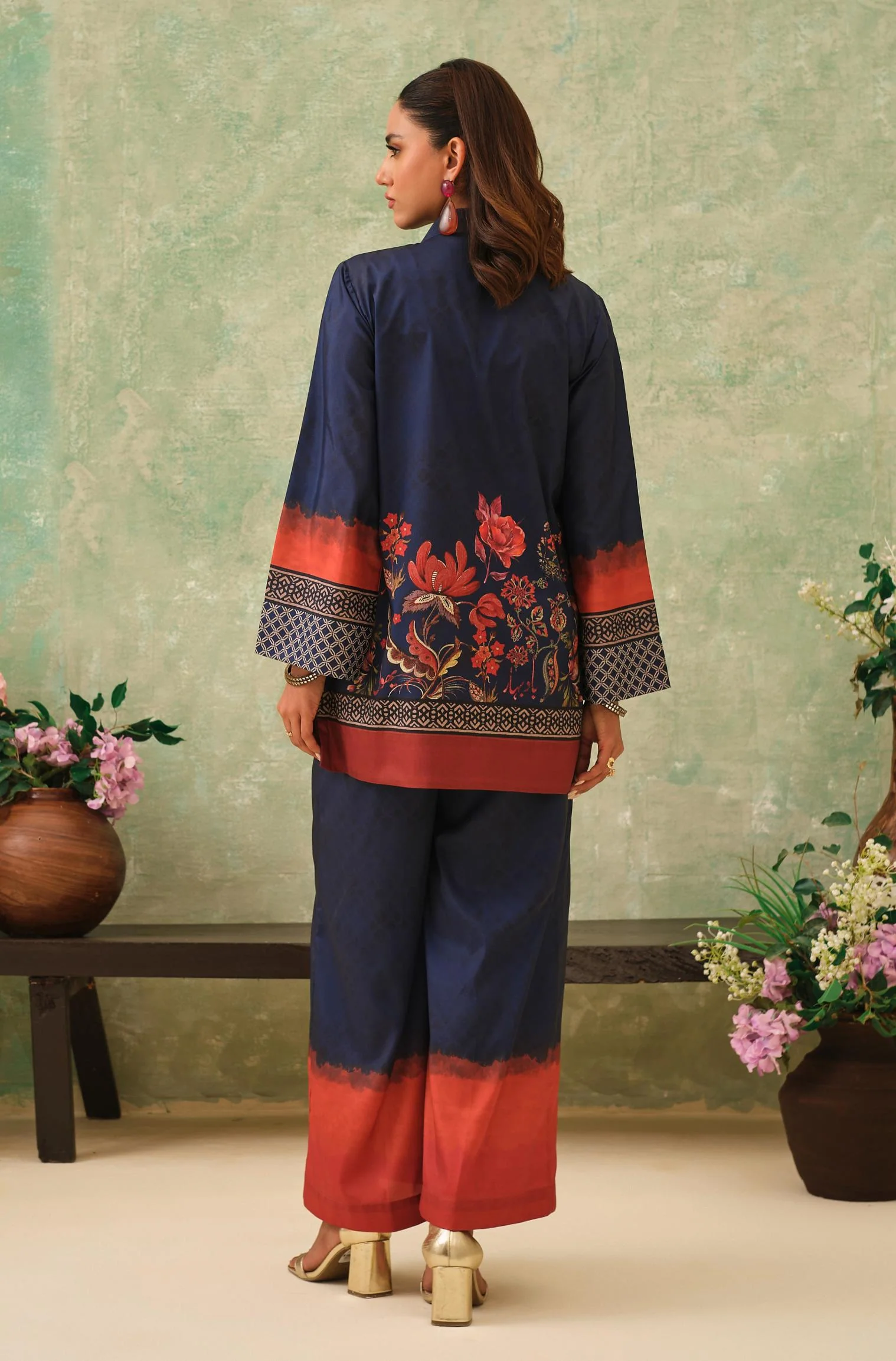 Bahaar Co-Ord Set - Twilight Blue - Image 2