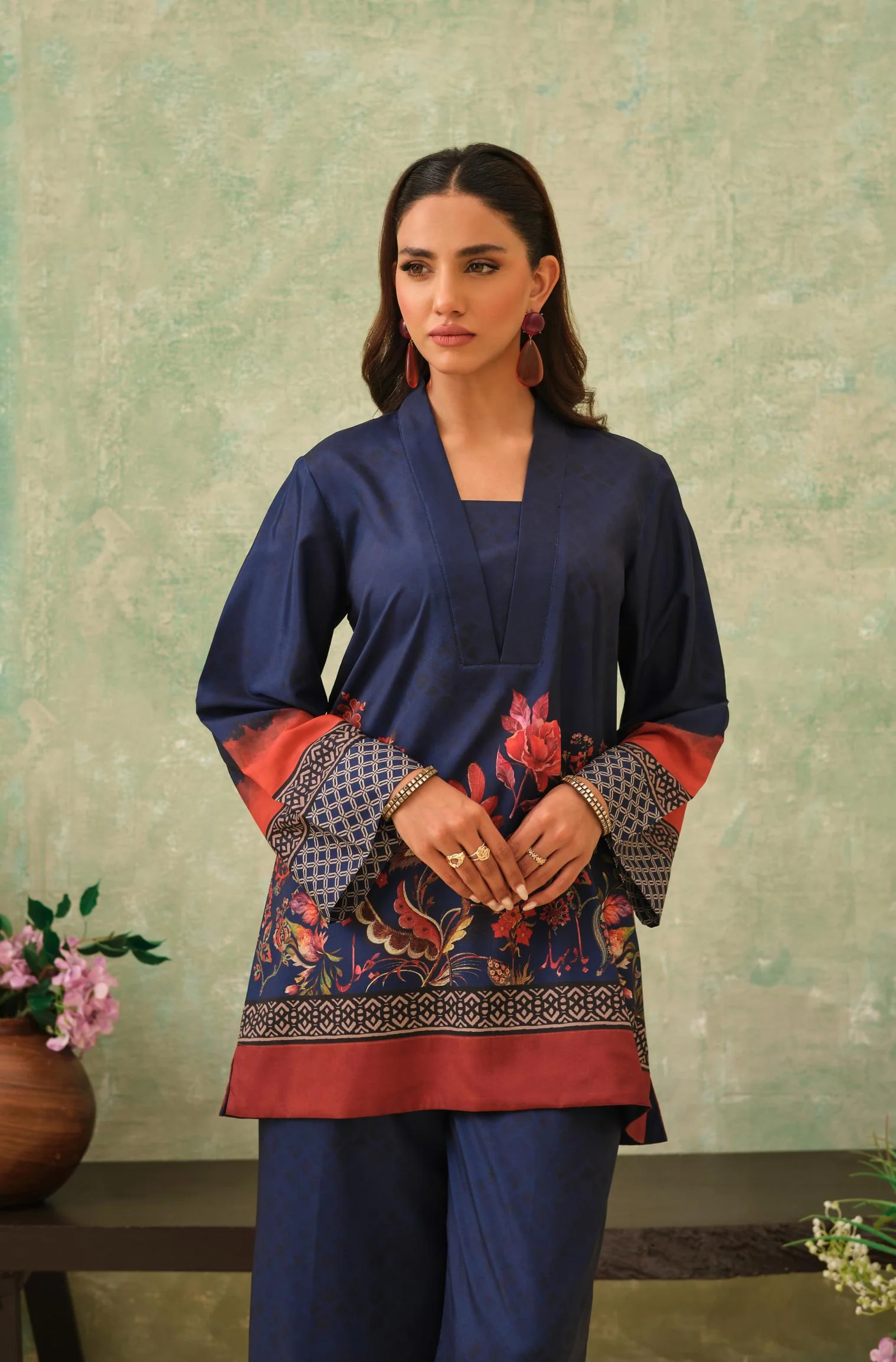 Bahaar Co-Ord Set - Twilight Blue - Image 3