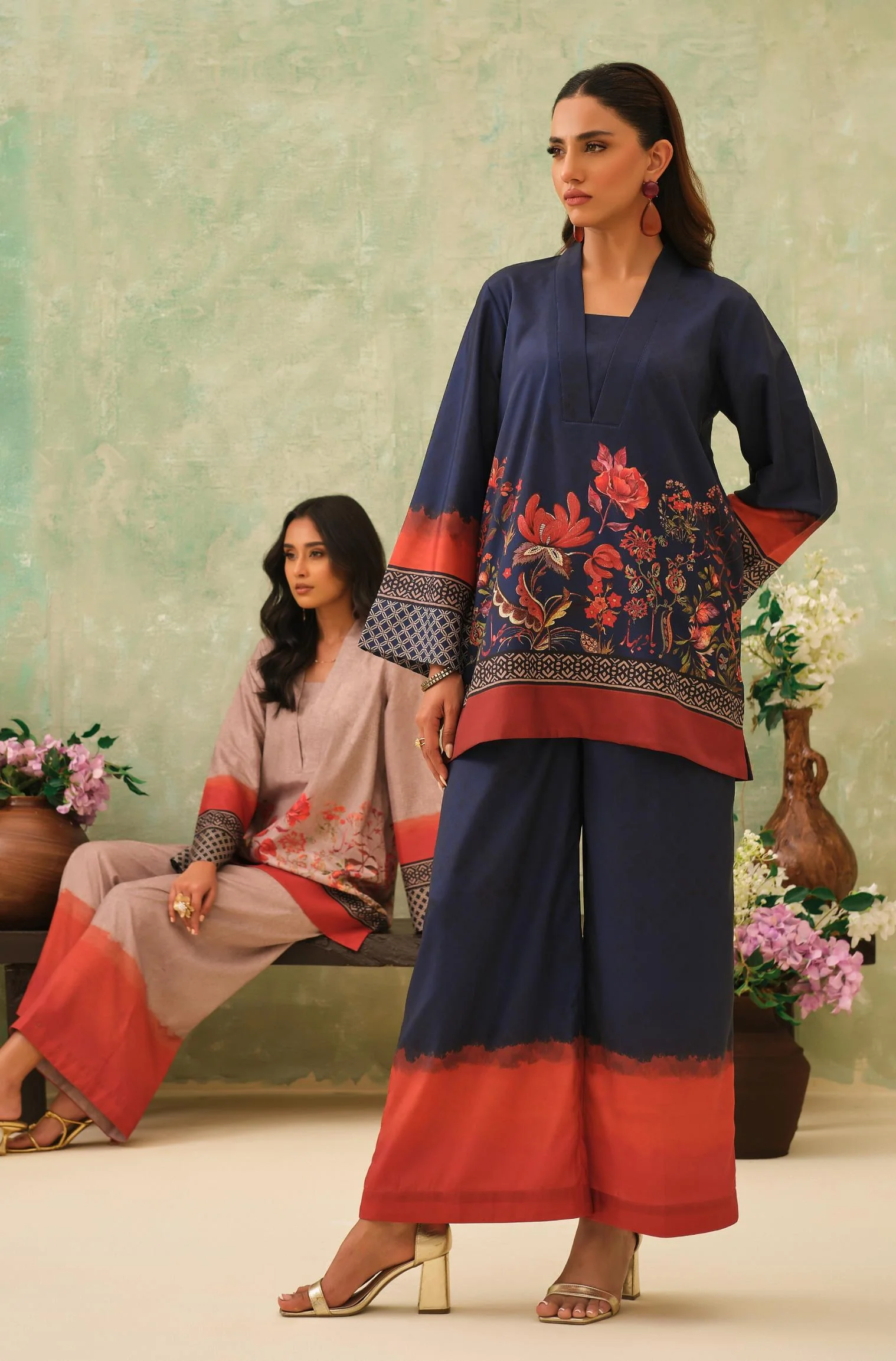 Bahaar Co-Ord Set - Twilight Blue - Image 6