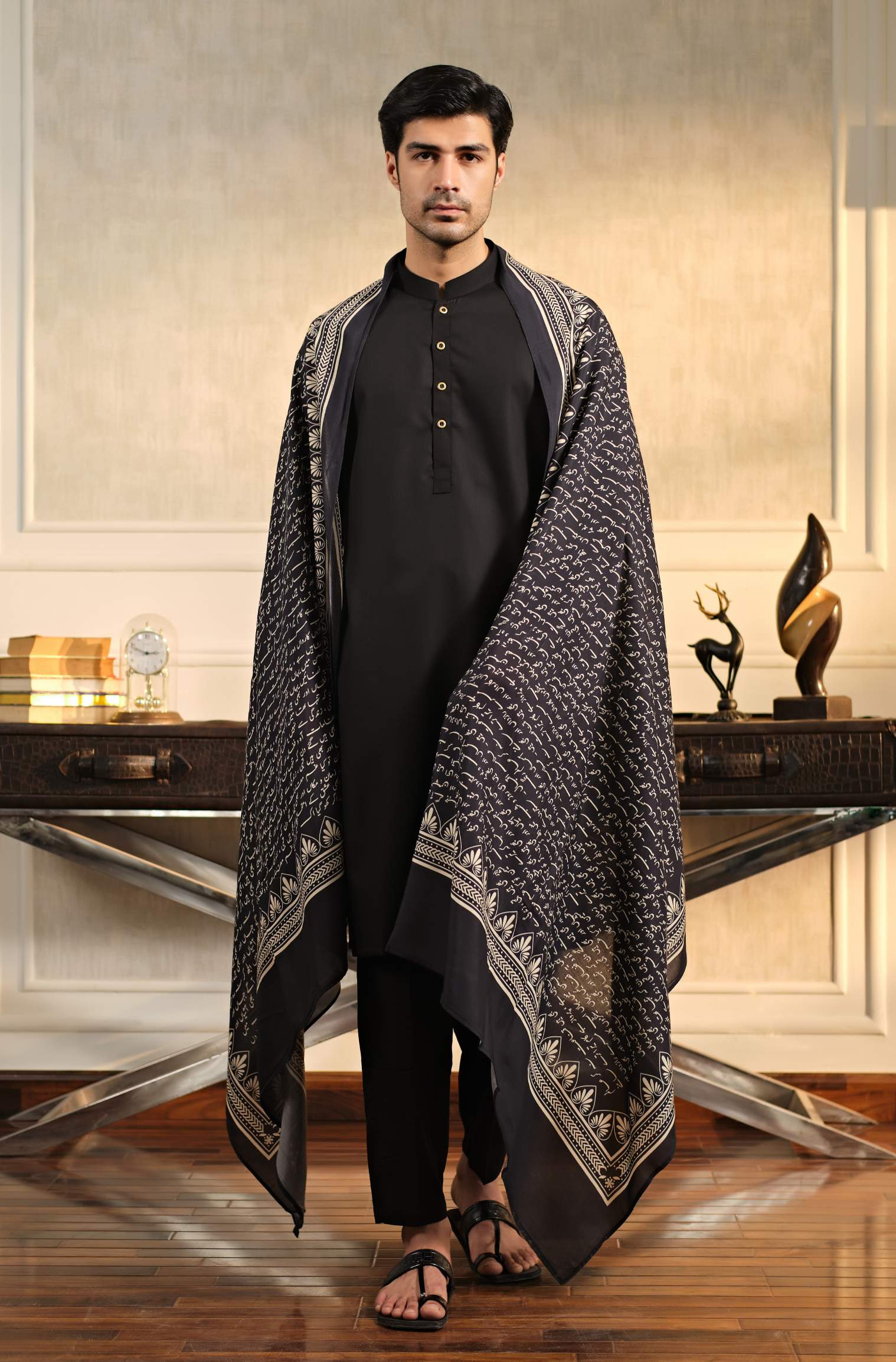 Jet Black - Sherwani (Men) - Image 7