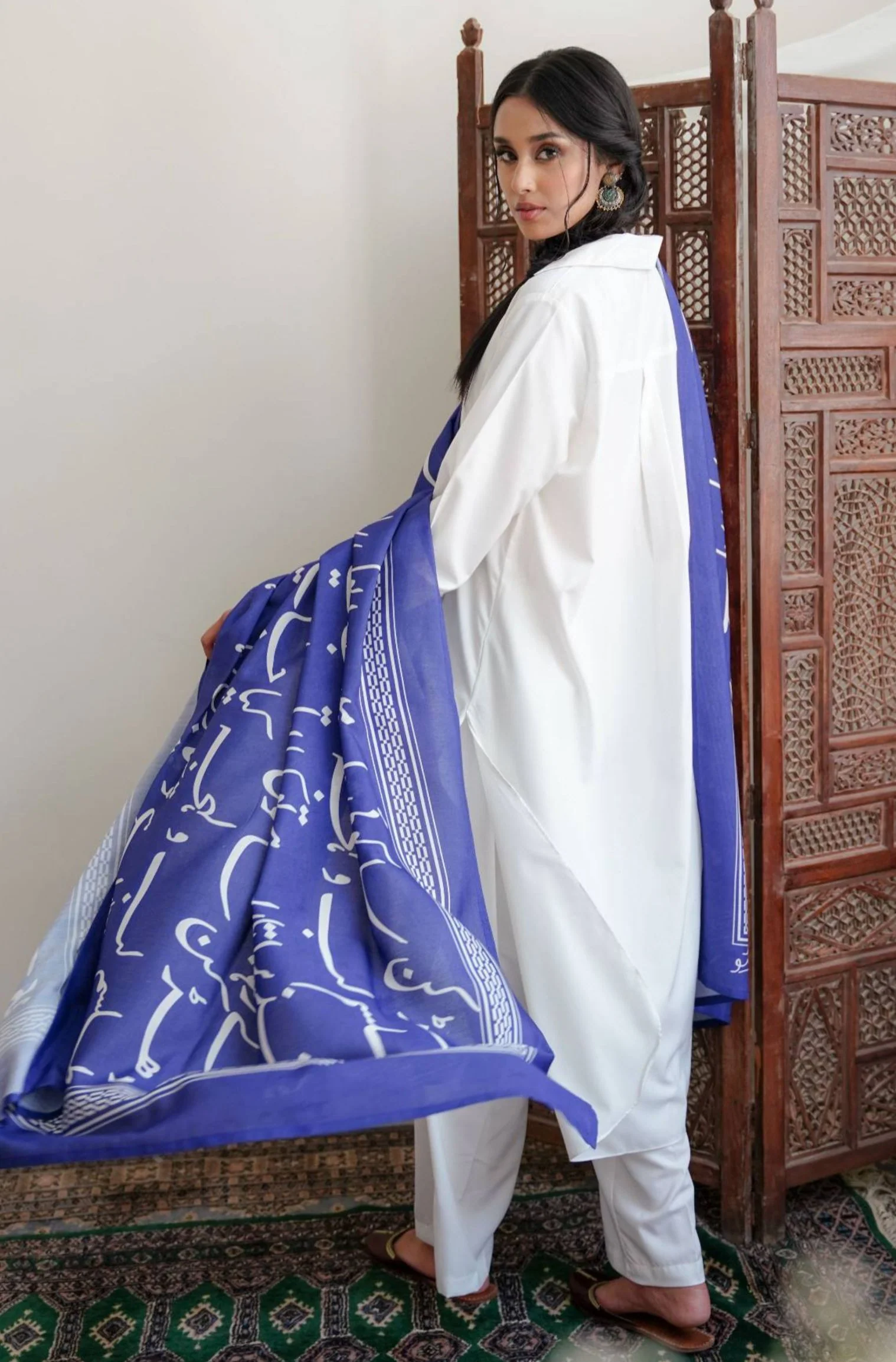 Blue Bol Odhni - Image 3