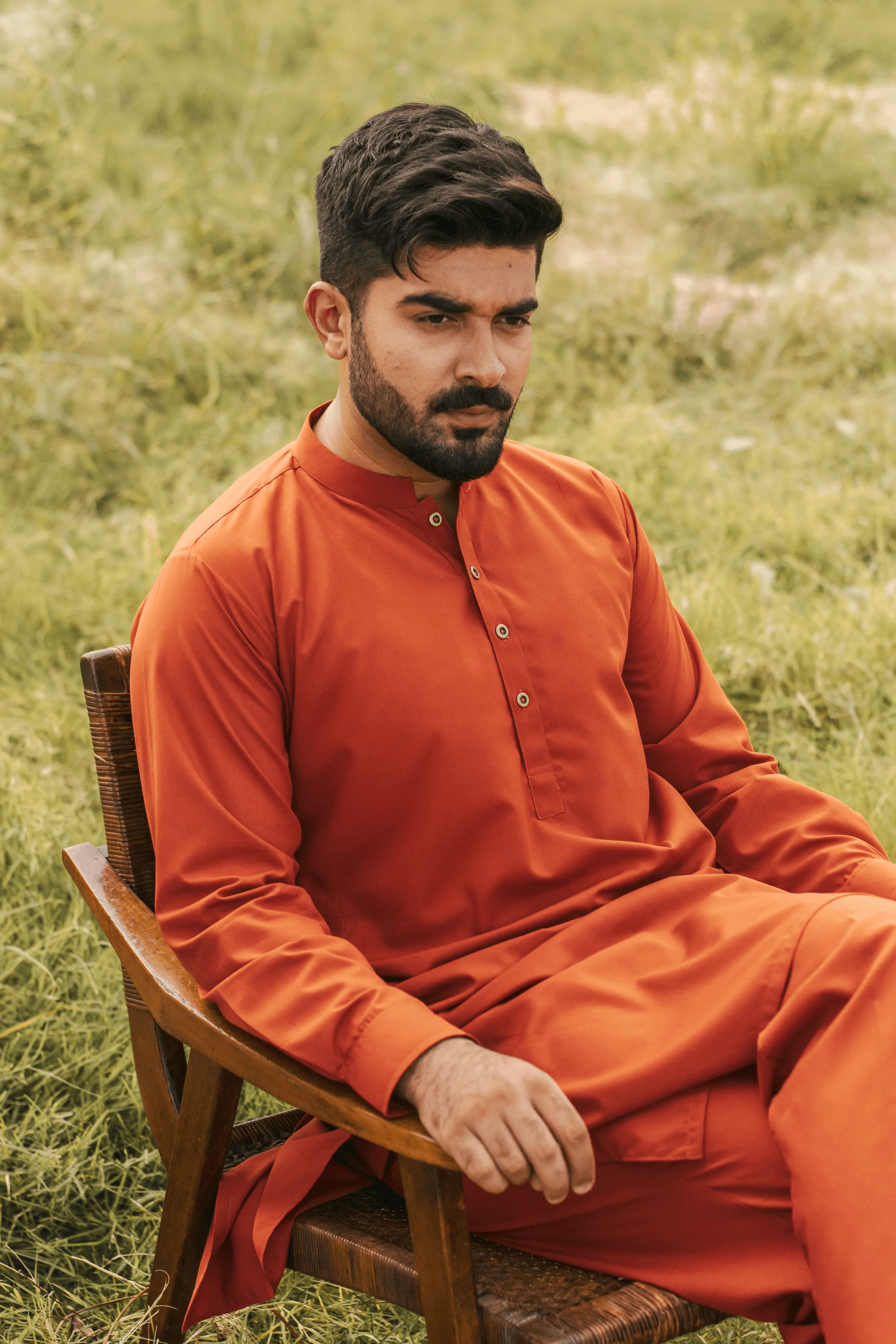 Burnt Orange - Sherwani (Men) - Image 4