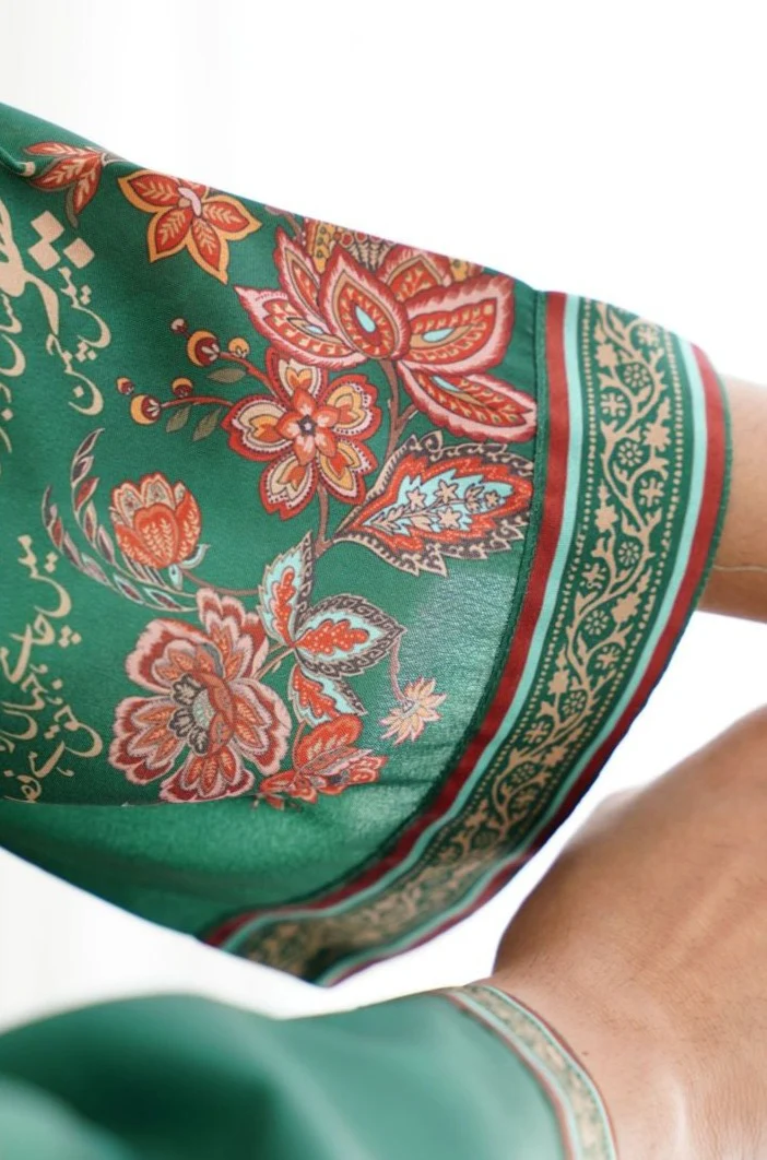 Chaman Co-ord Set - Bottle Green - Image 6