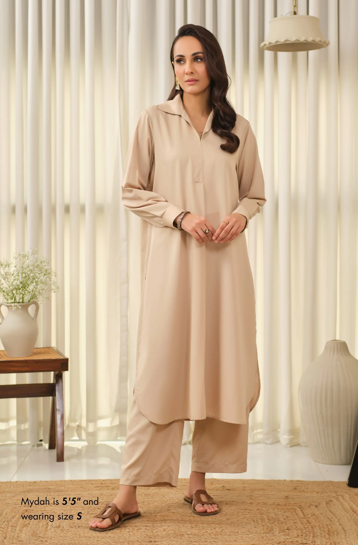 Cream White Mira Set