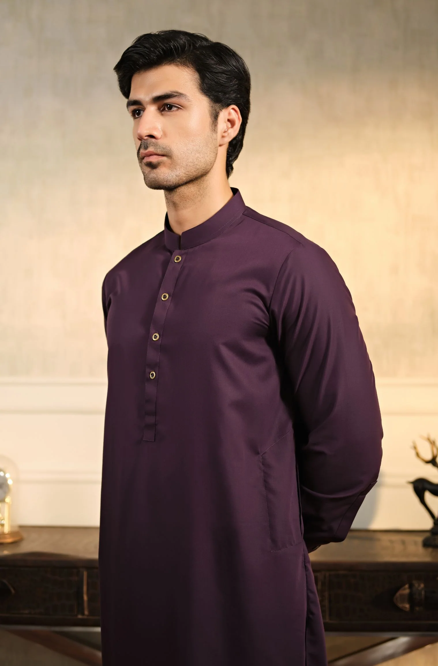 Deep Purple - Sherwani (Men) - Image 4