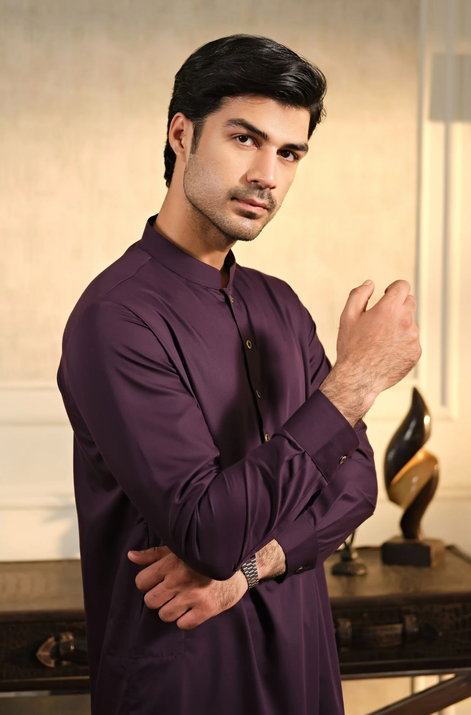 Deep Purple - Sherwani (Men) - Image 6