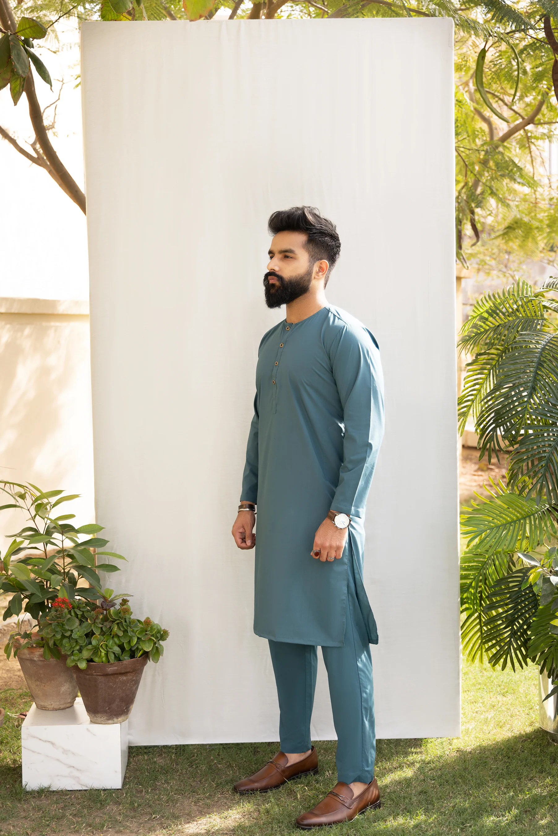 Deep Teal - Lucknow (Men) - Image 3
