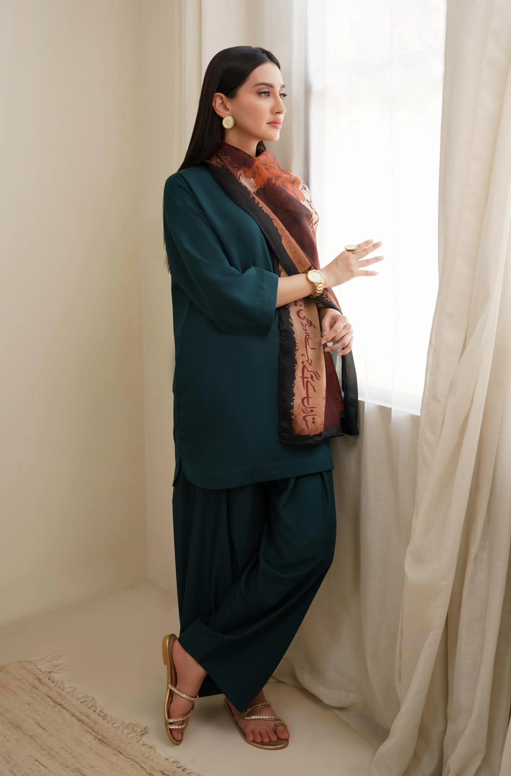Deep Teal Raya Set - Image 6