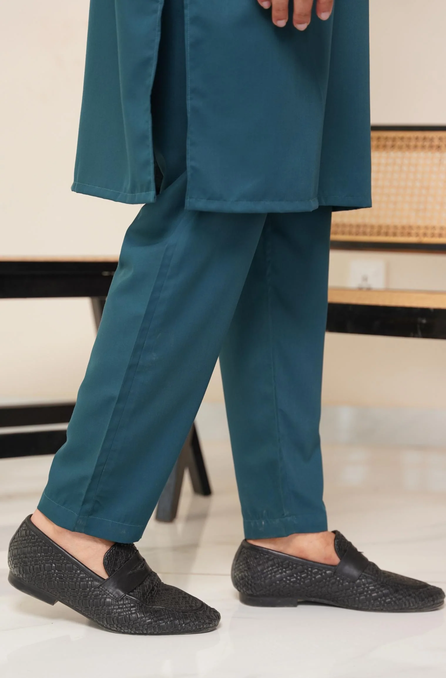 Deep Teal - Sherwani (Men) - Image 7