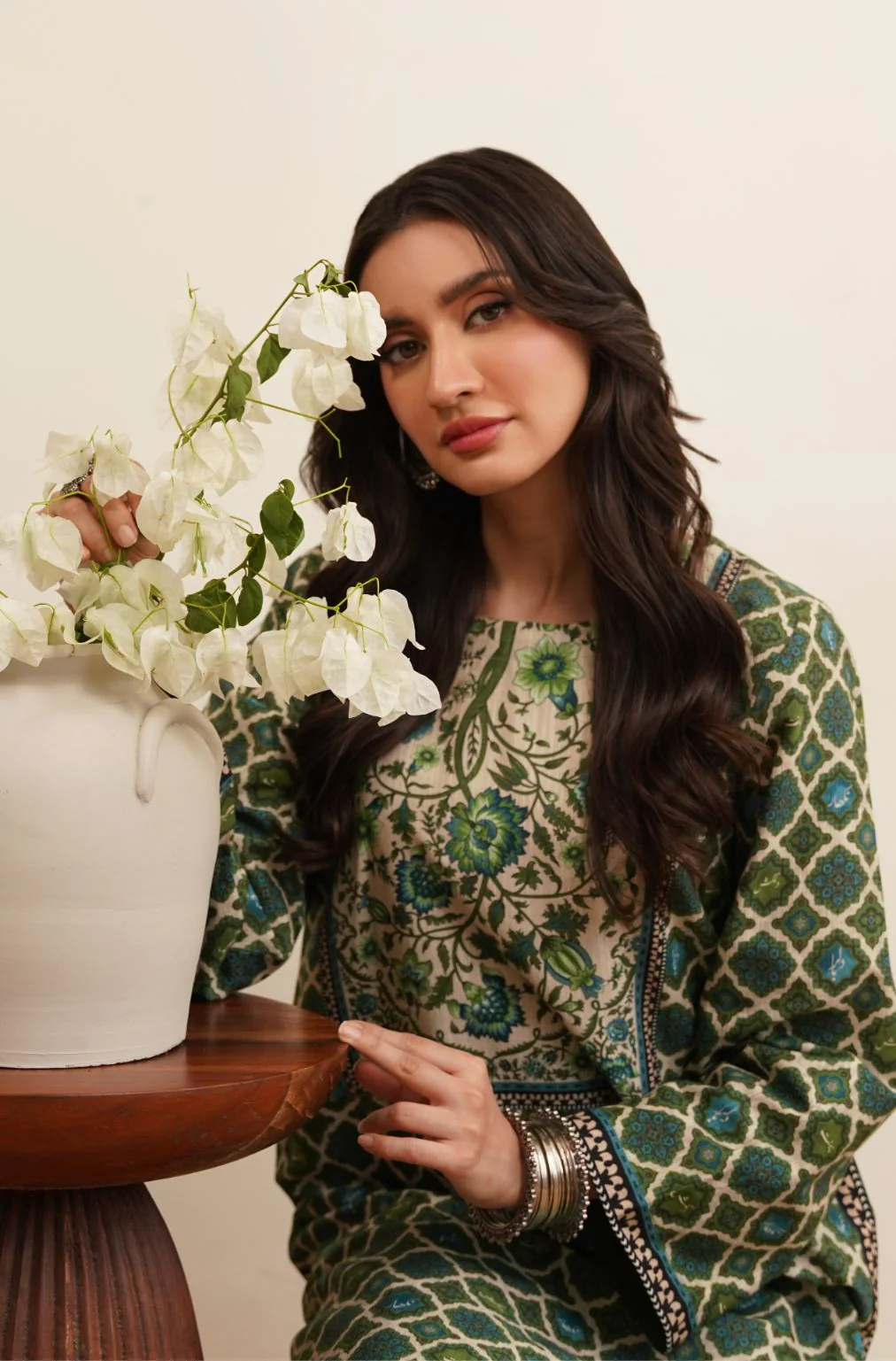 Dilkash Kurta - Green - Image 5