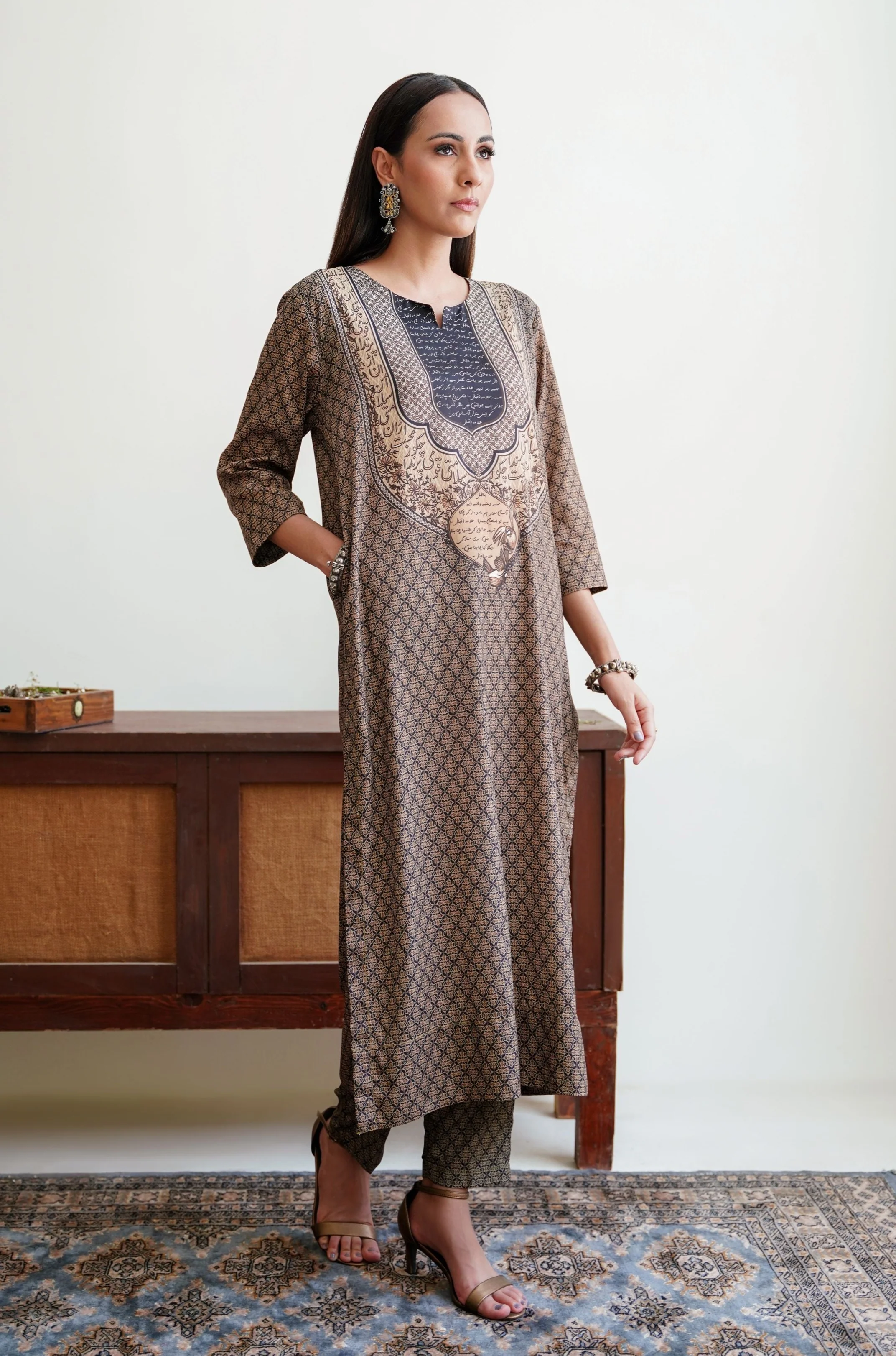 Elora Co-ord Set - Black - Image 3