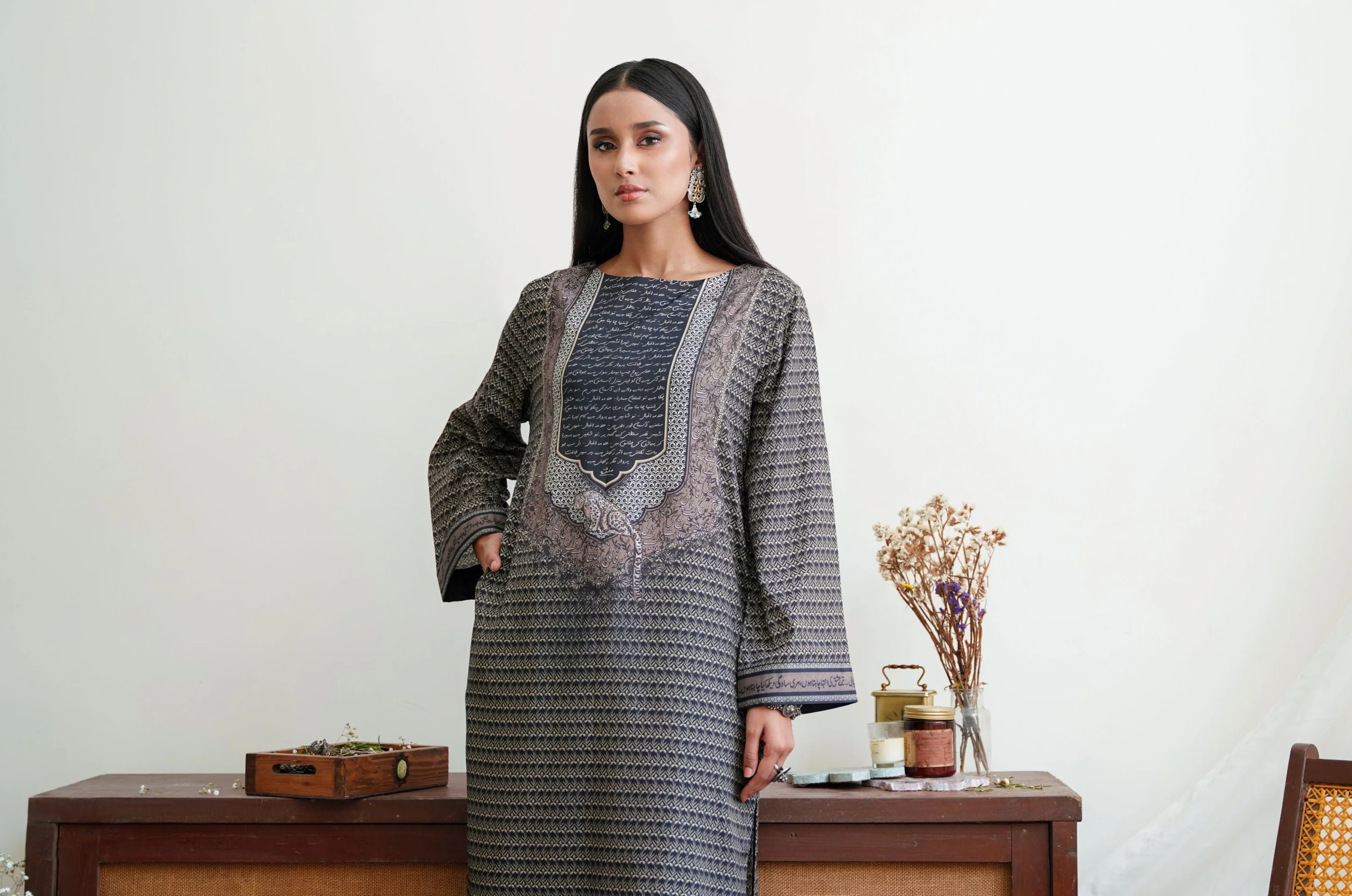 Esra Co-ord Set - Black - Image 4
