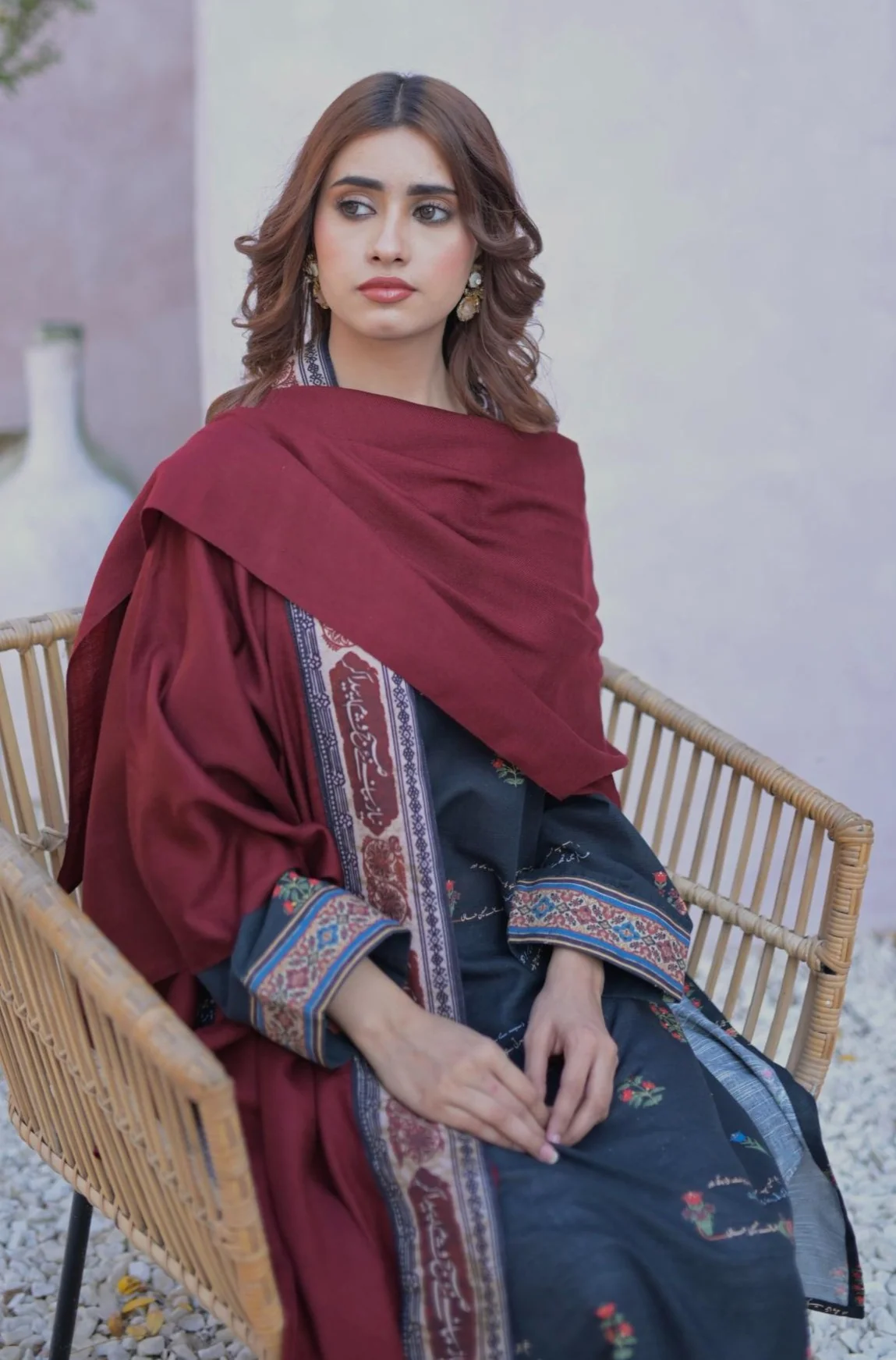 Fitoor Kurta - Black - Image 7