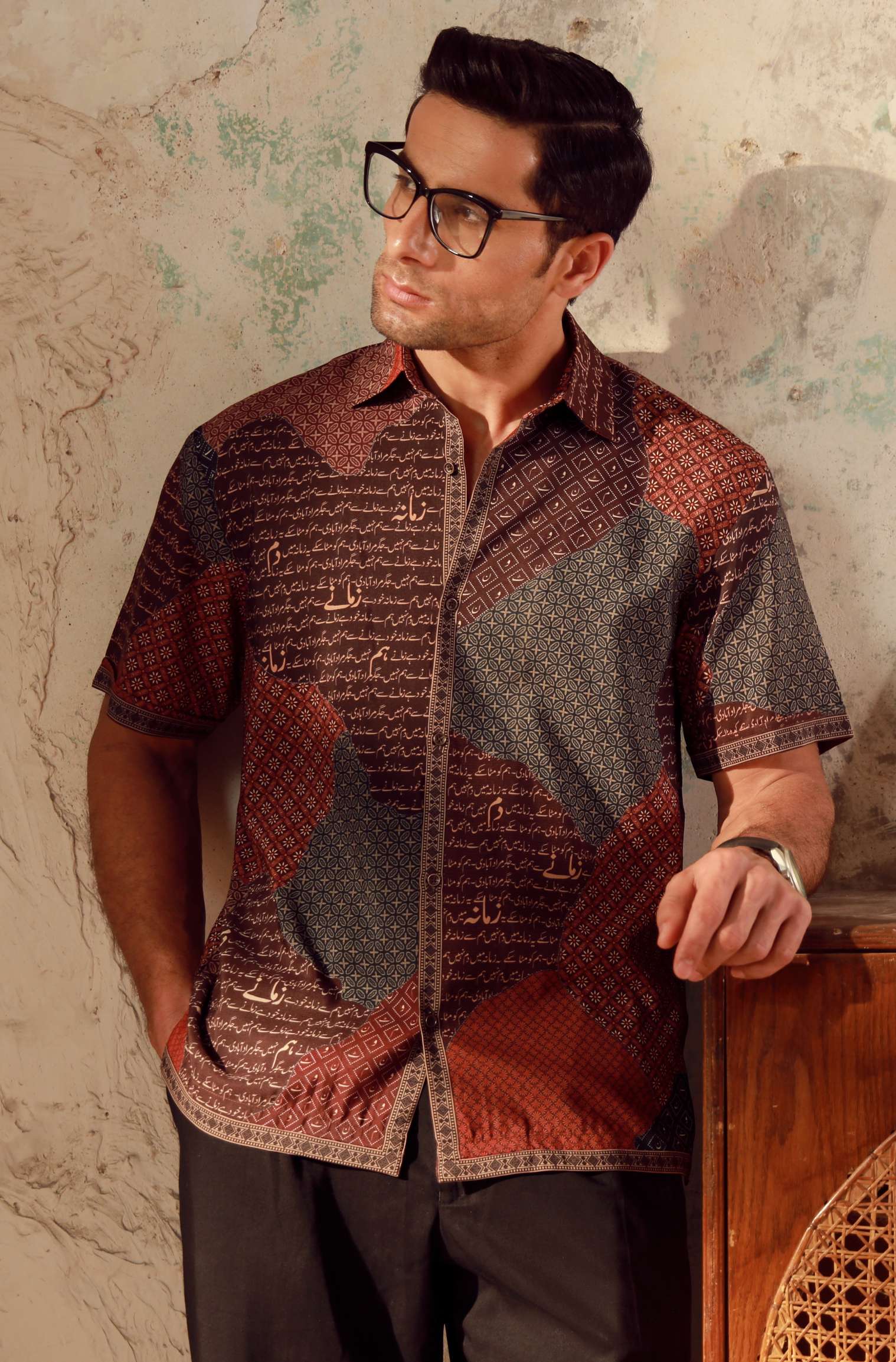 Funkaar Shirt - Shades of Rust - Image 4