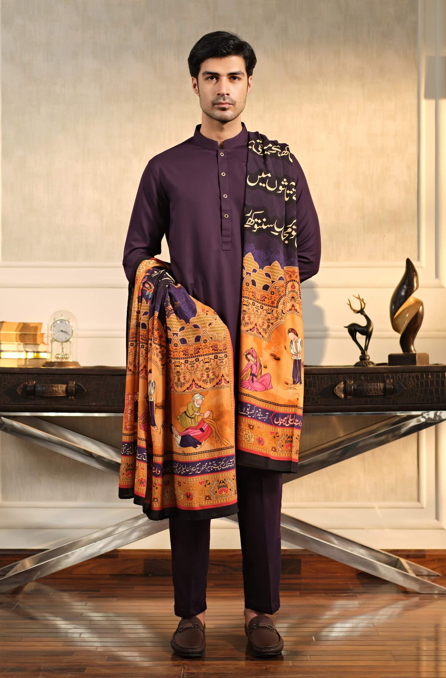 Deep Purple - Sherwani (Men) - Image 7