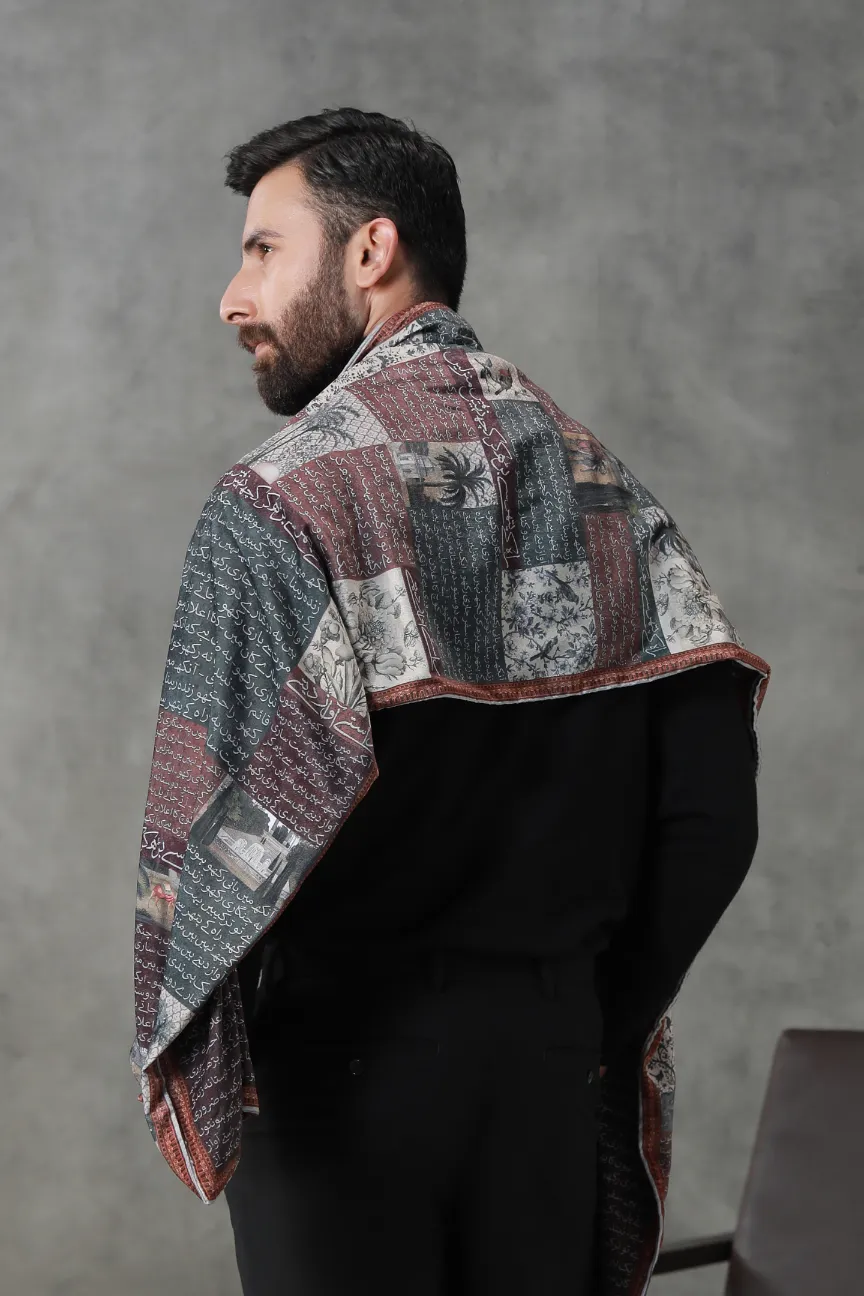 Guzarish Velvet Stole - Image 5