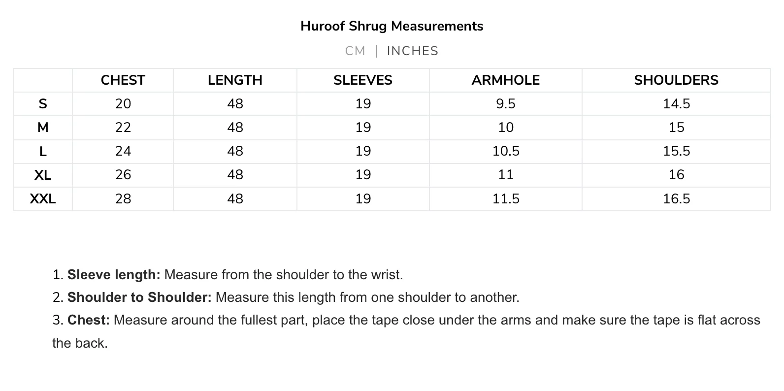 Huroof Shrug - Black - Image 6