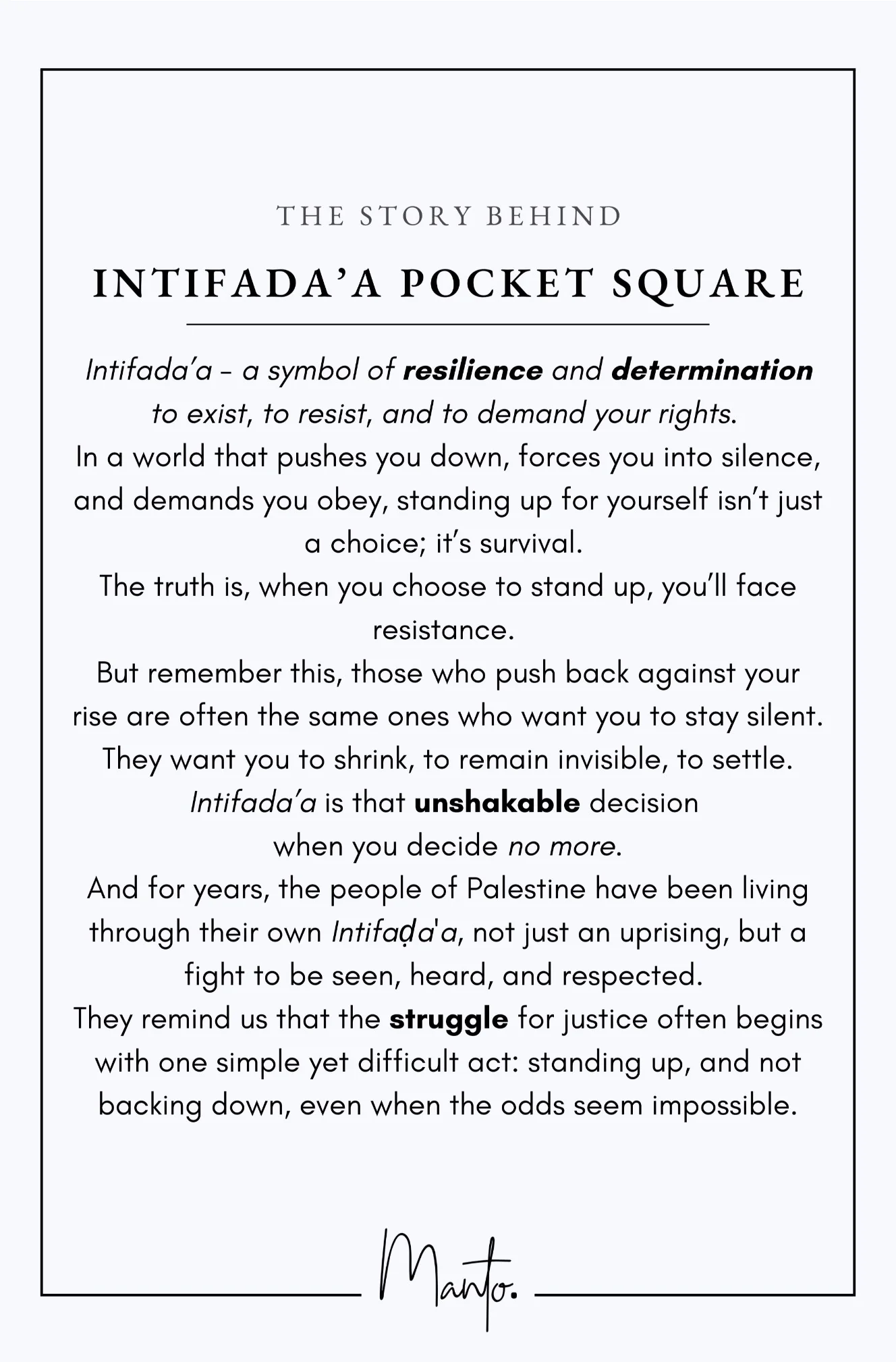 Intifada'a - Pocket Square - Image 4