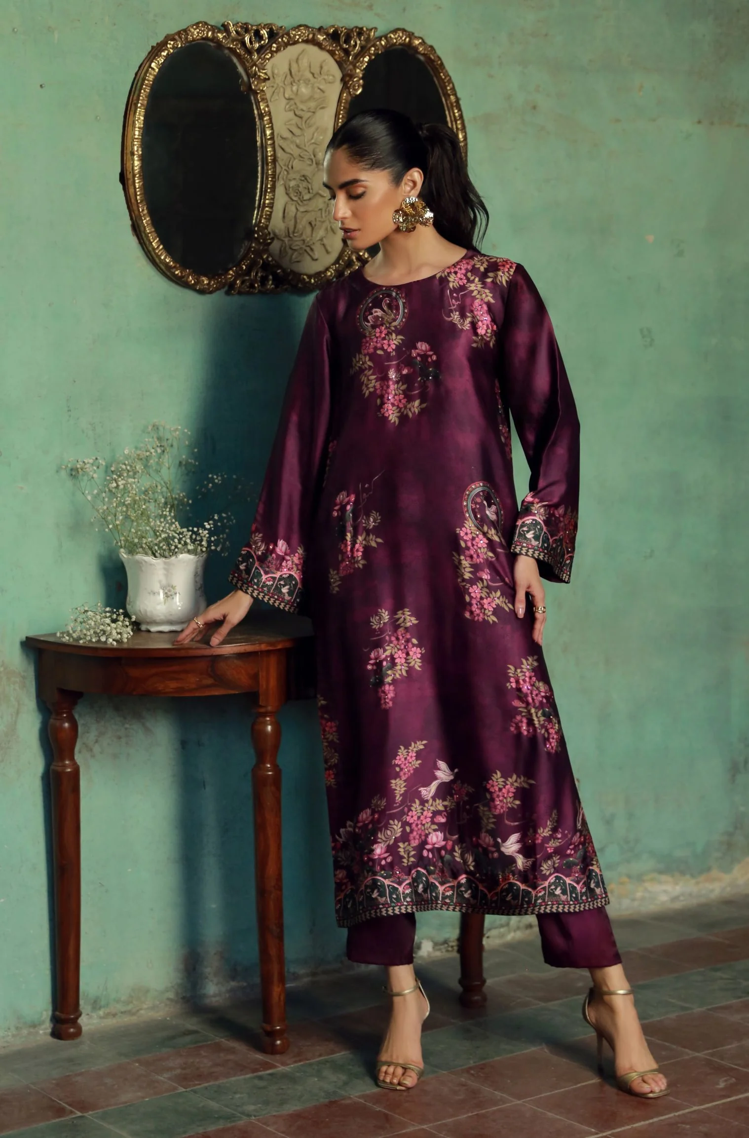 Janaan Set - Purple