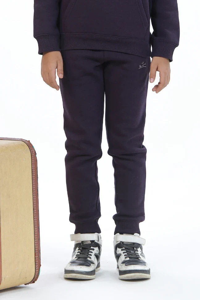 Jogger Pants (Kids) - Deep Purple - Image 2