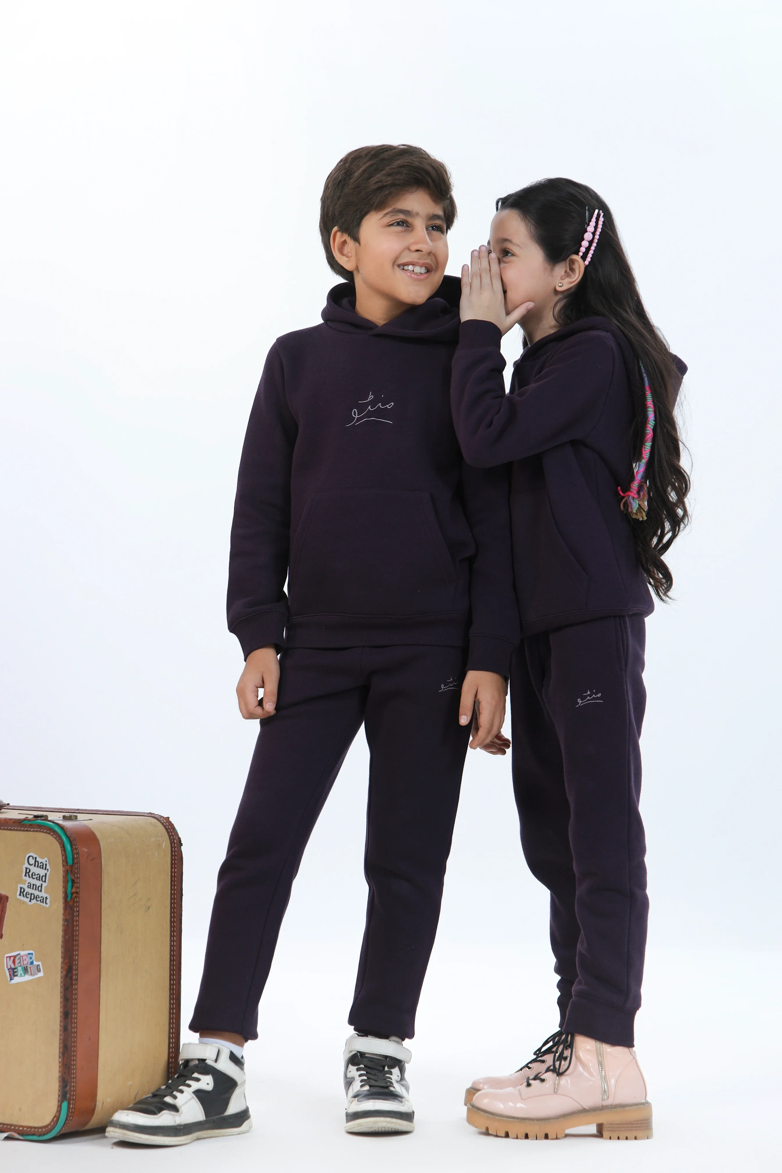 Jogger Pants (Kids) - Deep Purple - Image 5