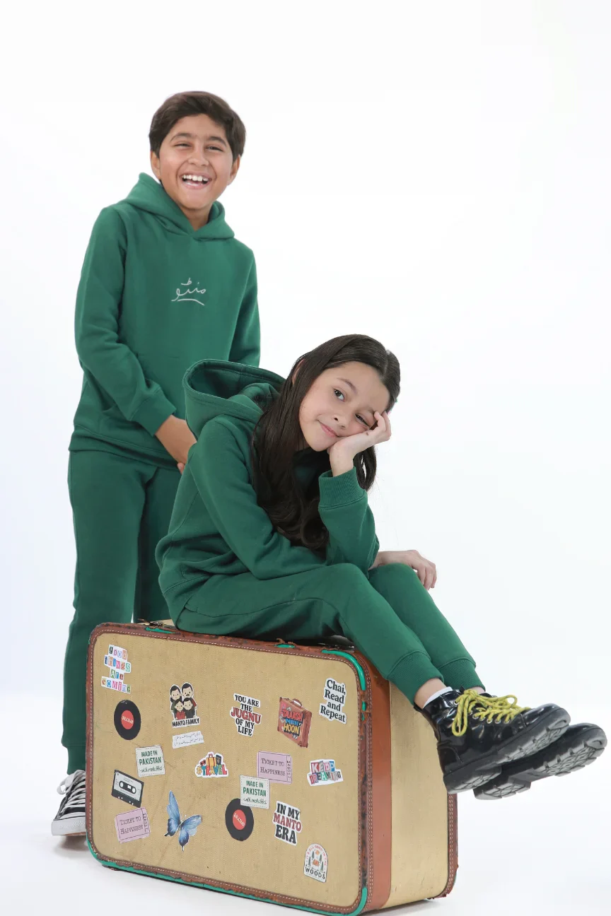 Jogger Pants (Kids) - Great Green - Image 4