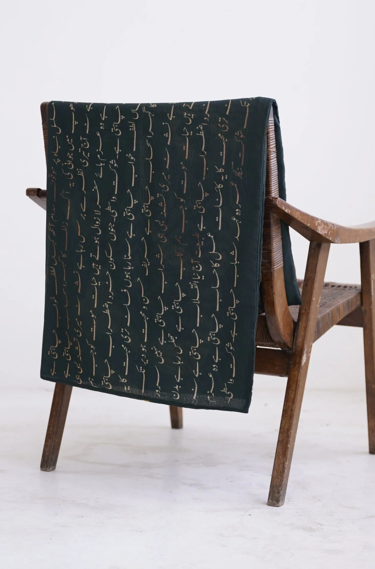 Junoon Stole - Emerald Green - Image 5