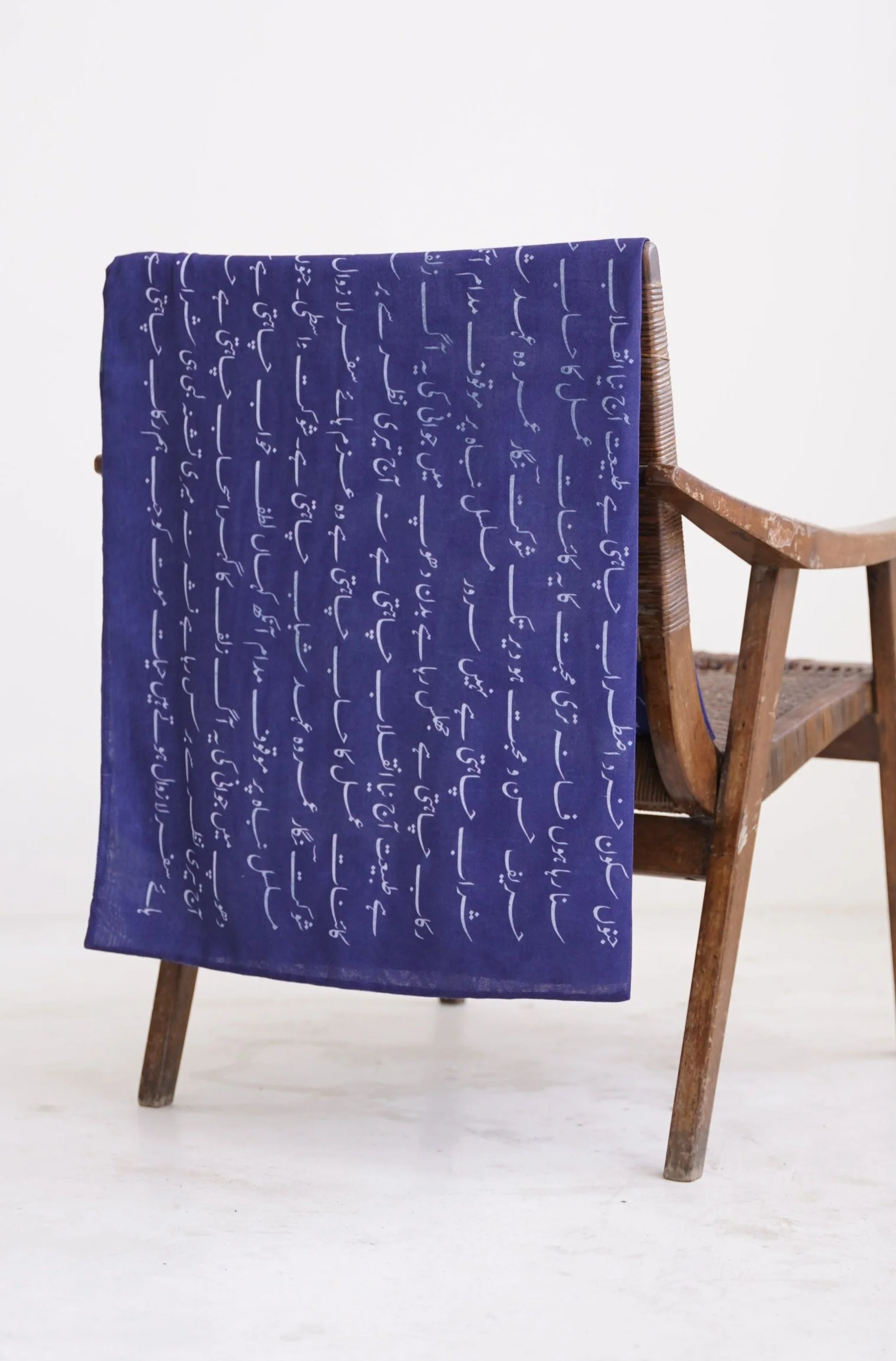 Junoon Stole - Midnight Blue - Image 6