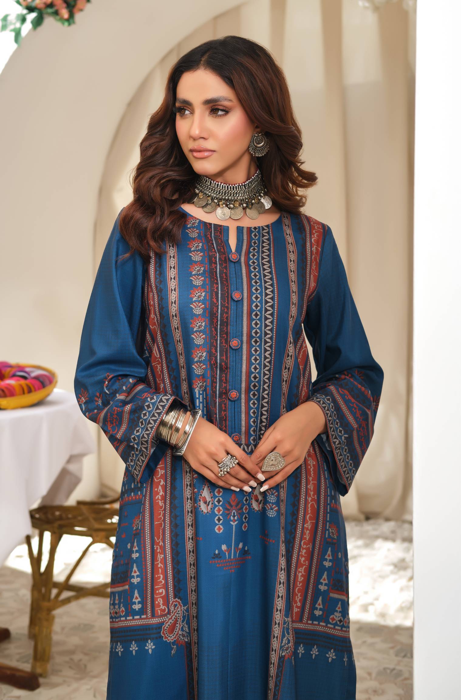 Justuju Kurta - Blue - Image 5