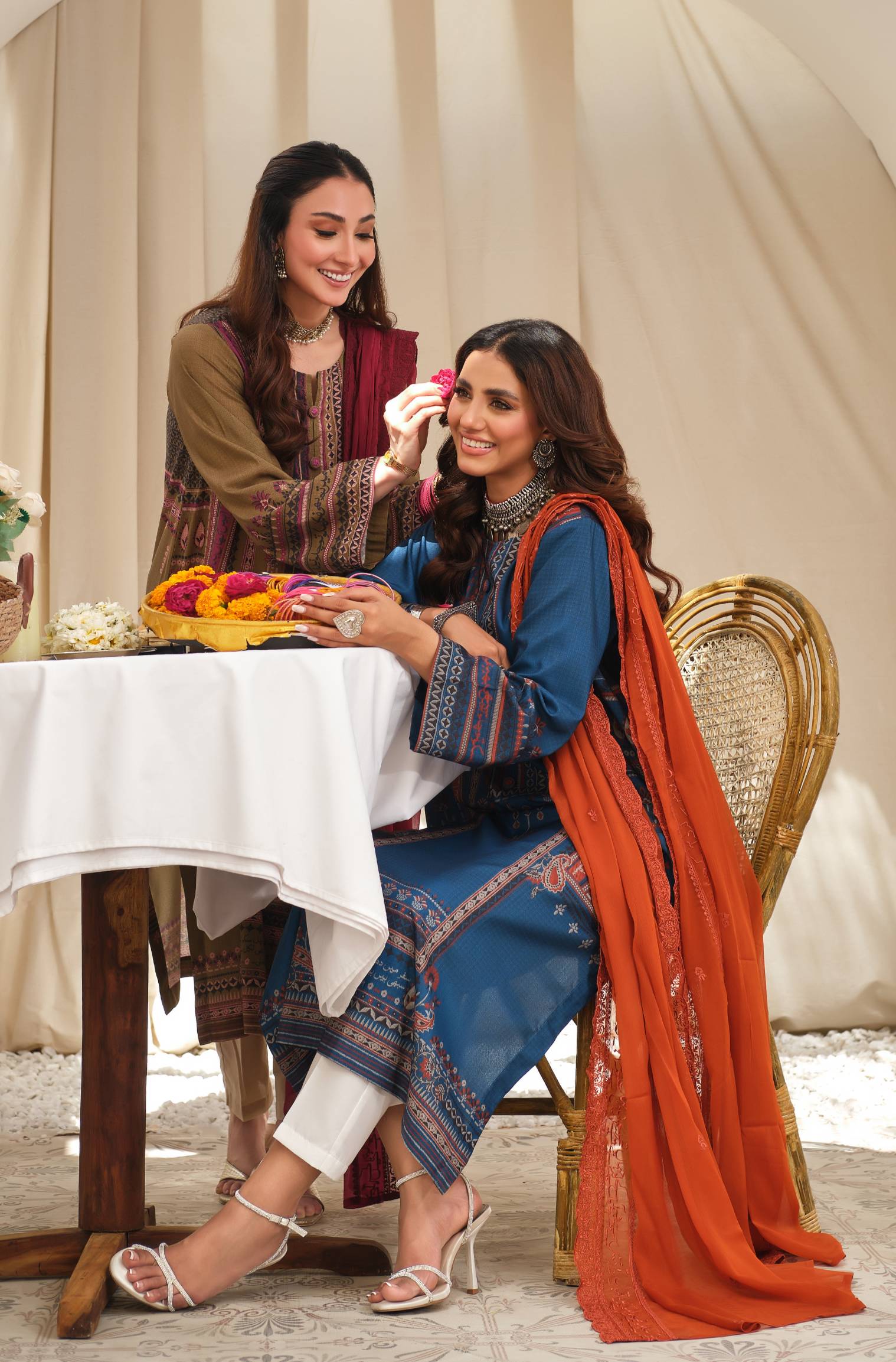 Justuju Kurta - Blue - Image 8