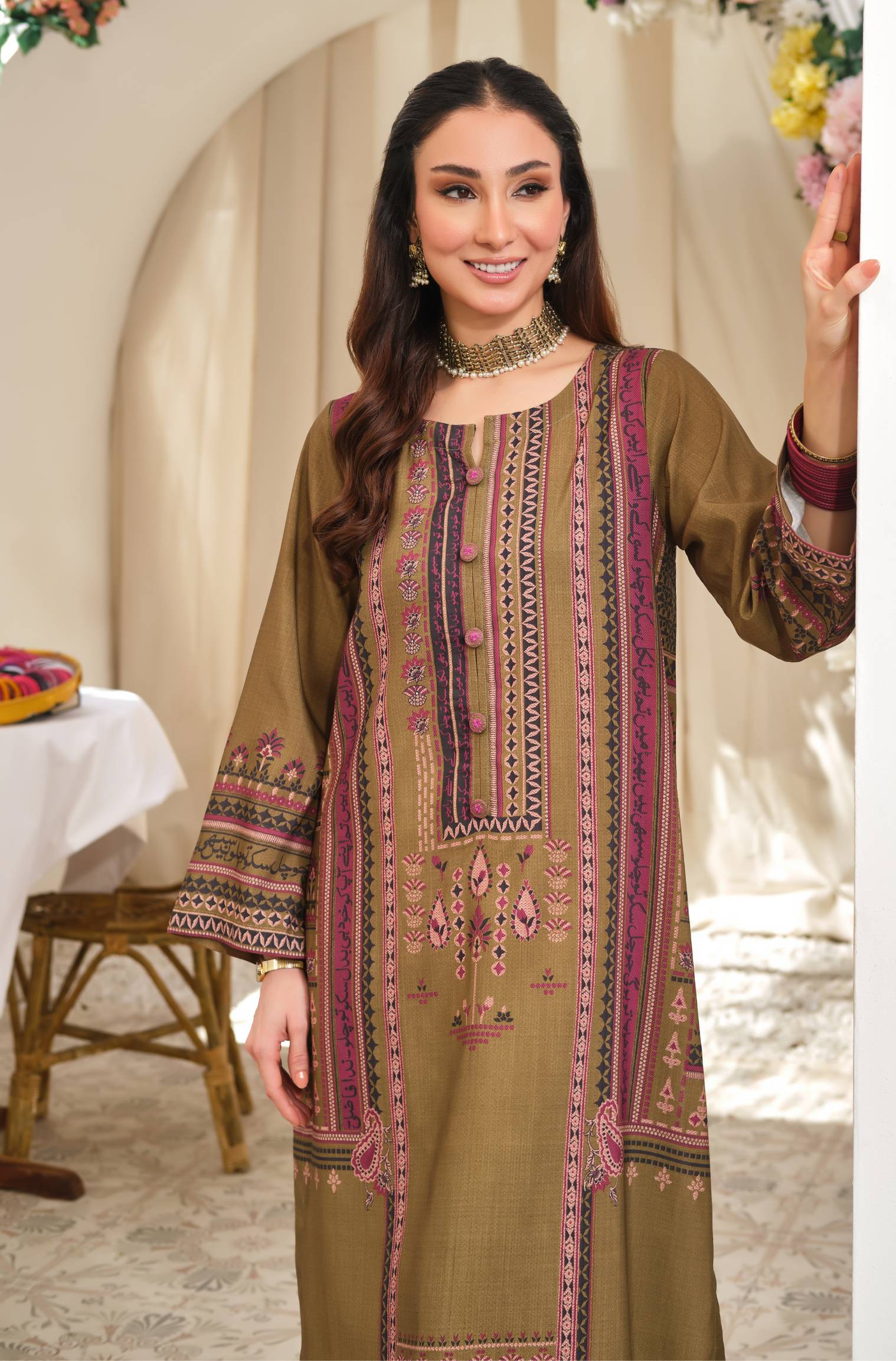 Justuju Kurta - Green - Image 2