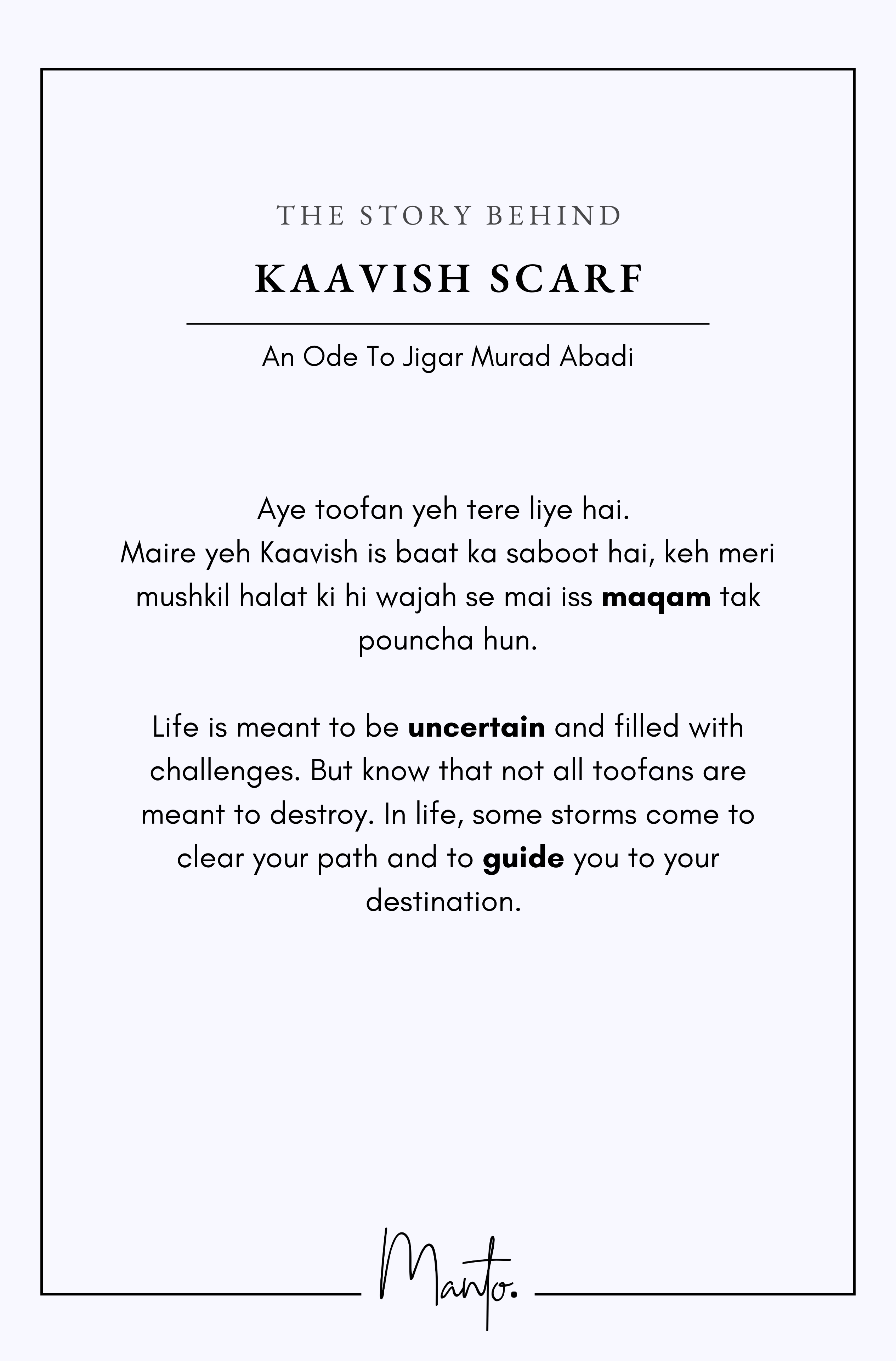 Kaavish Scarf - Rust - Image 8