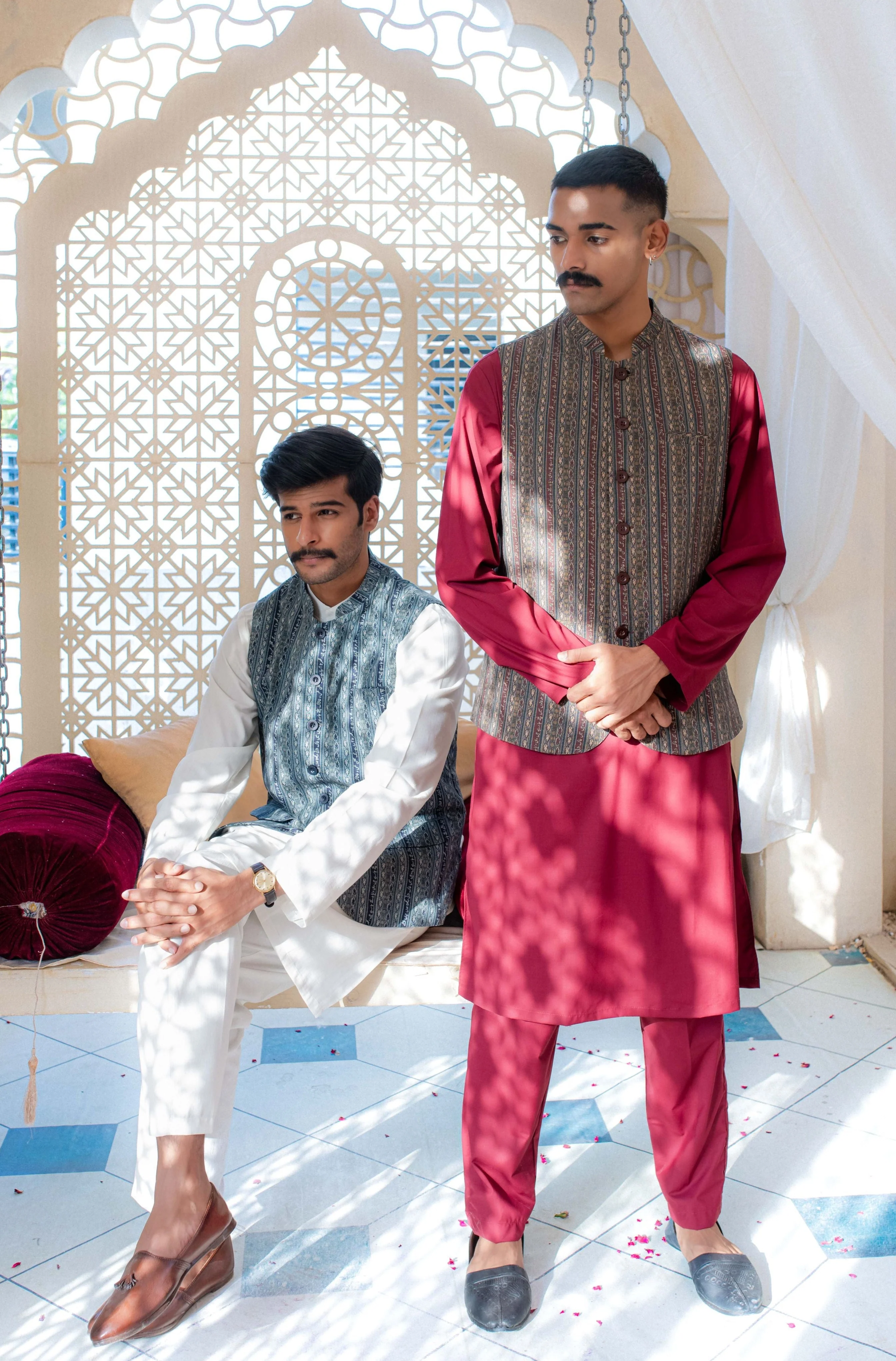 Kaavish Vasket - Green & Brown - Image 7