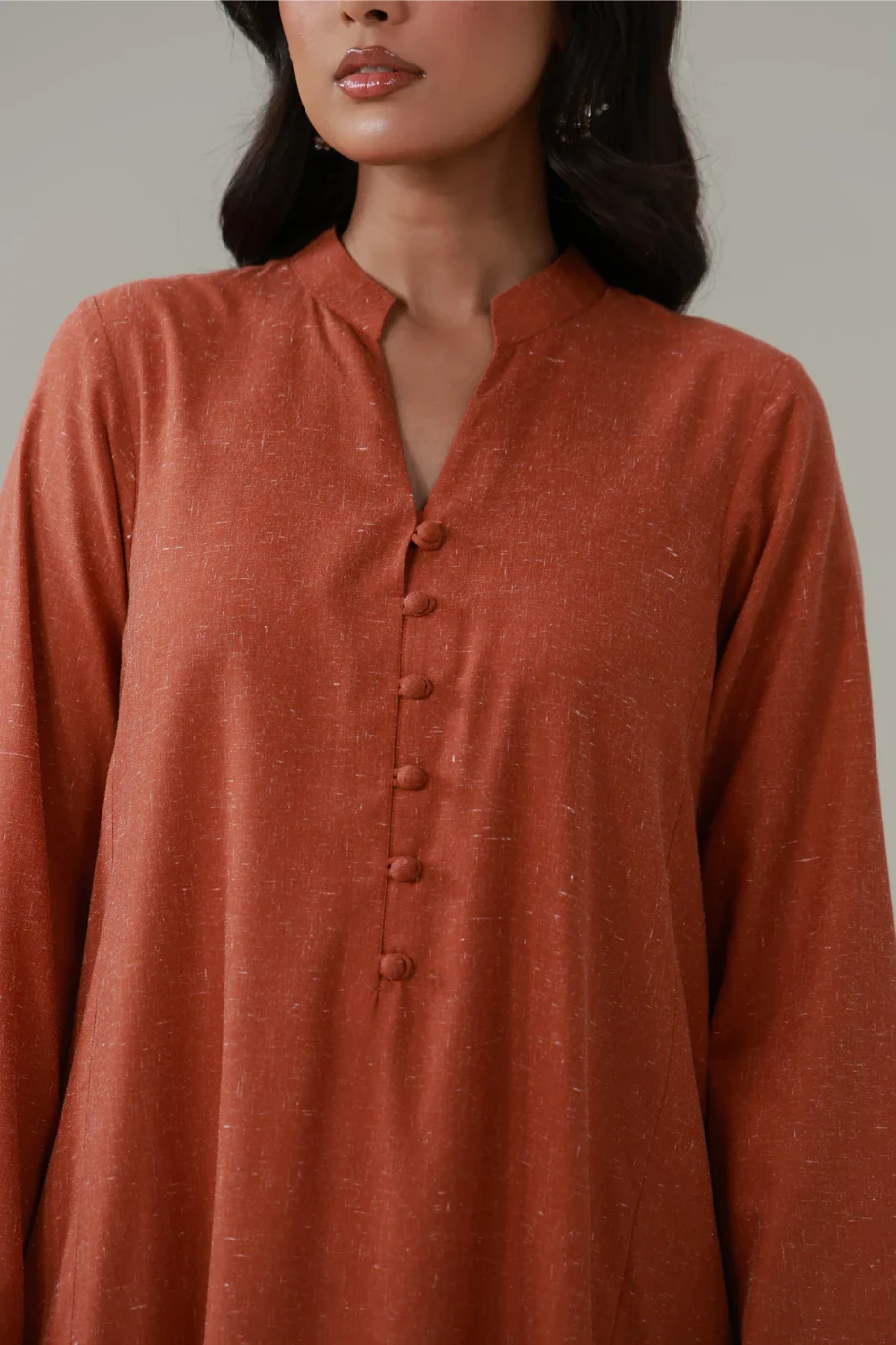Kalidaar Co-Ord - Burnt Orange - Image 4