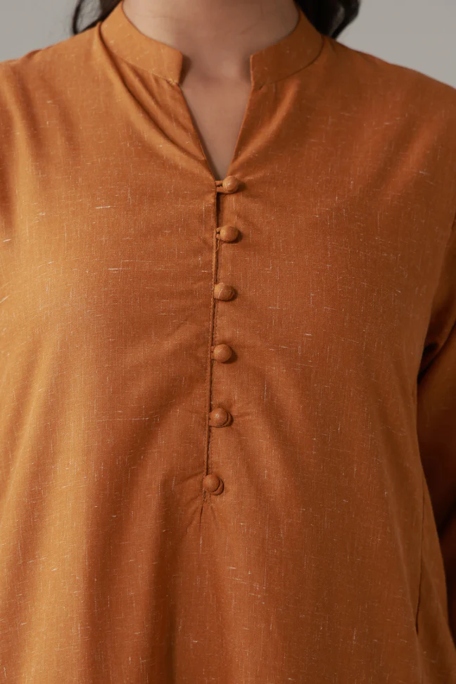 Kalidaar Co-Ord - Cinnamon Brown - Image 4