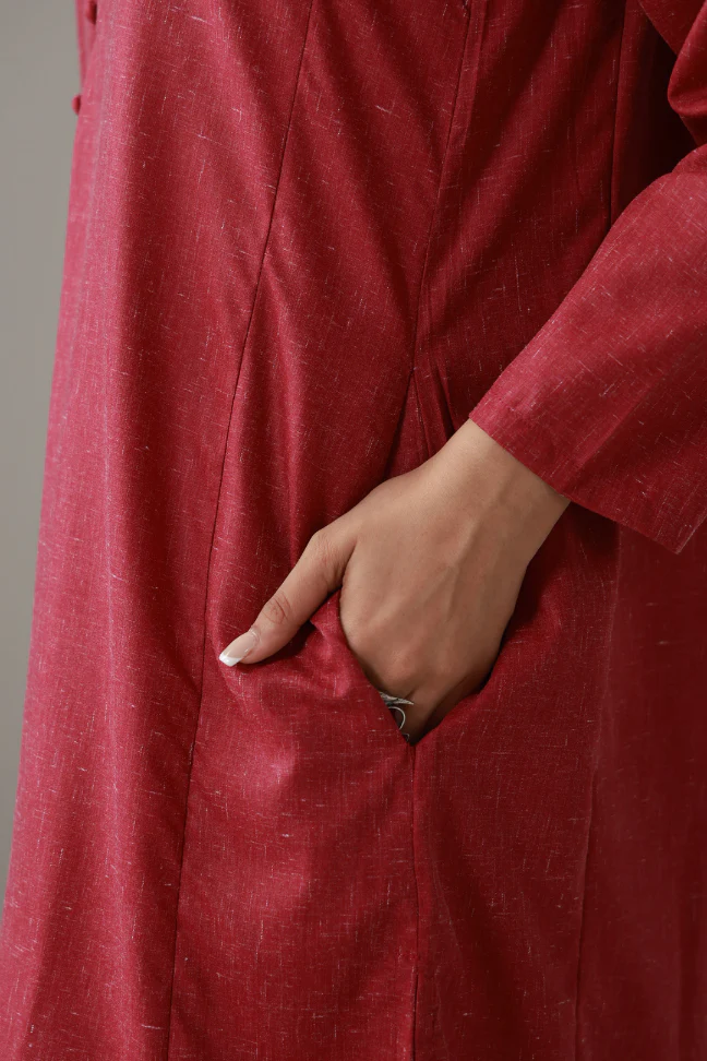 Kalidaar Co-Ord - Dark Fuschia - Image 5