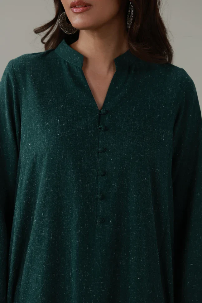 Kalidaar Co-Ord - Emerald Green - Image 6