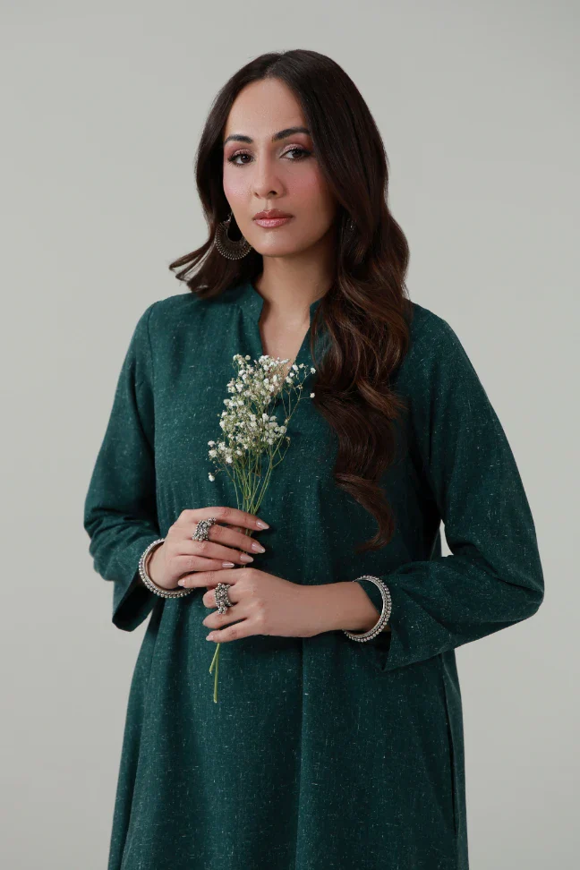 Kalidaar Co-Ord - Emerald Green - Image 7