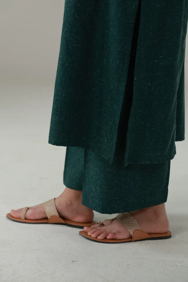 Kalidaar Co-Ord - Emerald Green - Image 8