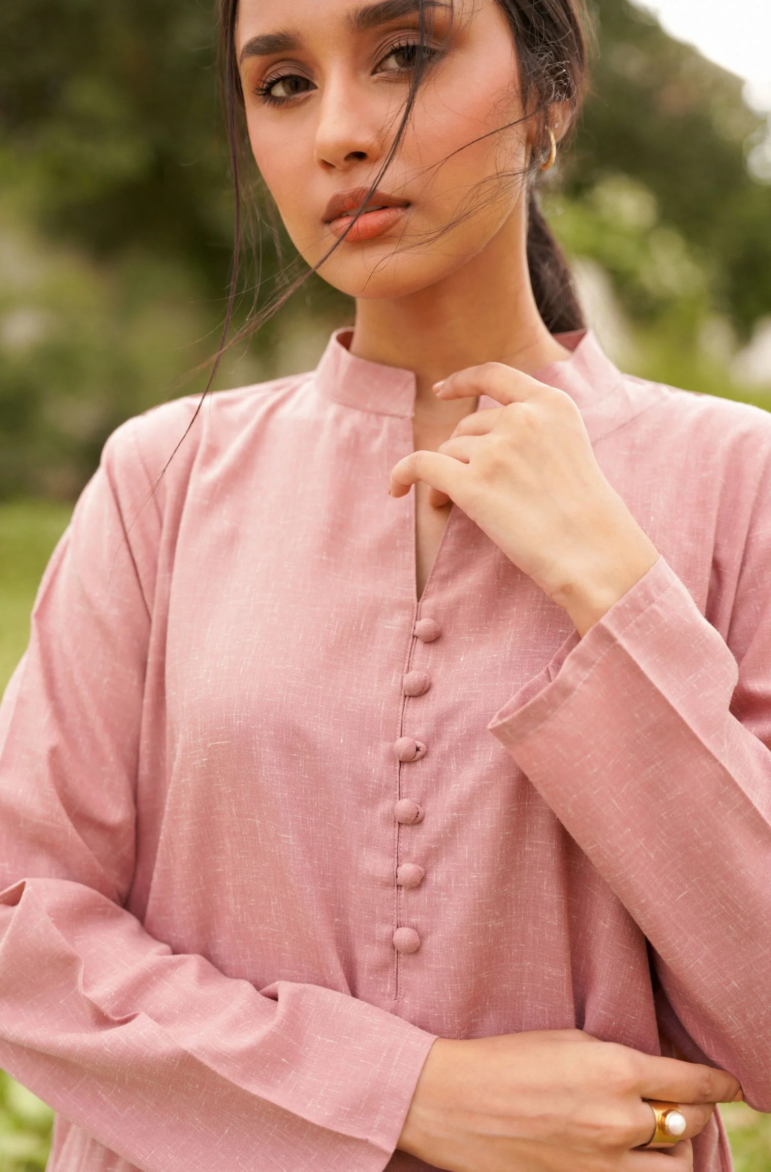 Kalidaar Co-Ord - Mauve Pink - Image 3