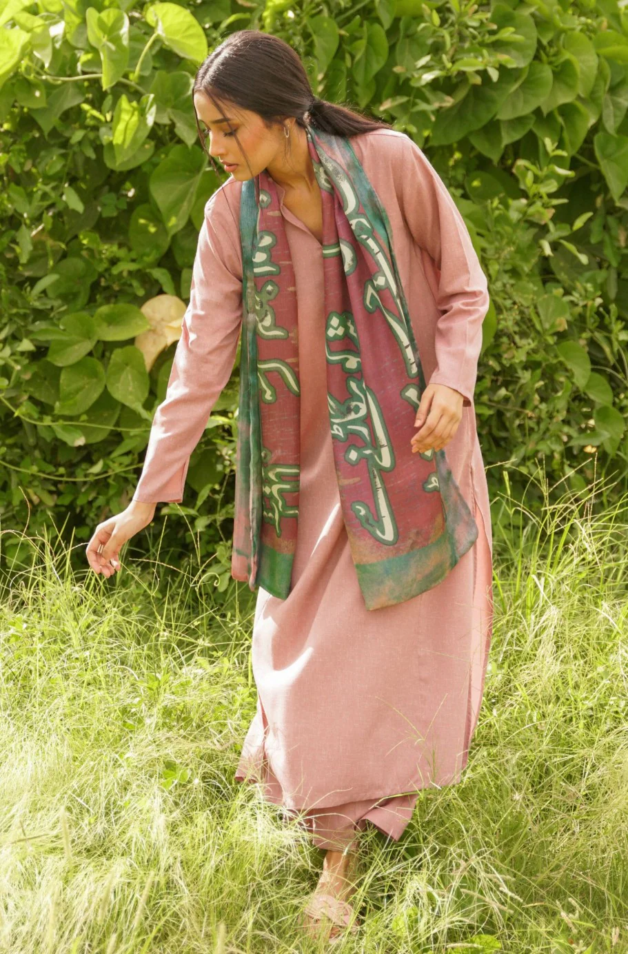 Kalidaar Co-Ord - Mauve Pink - Image 4