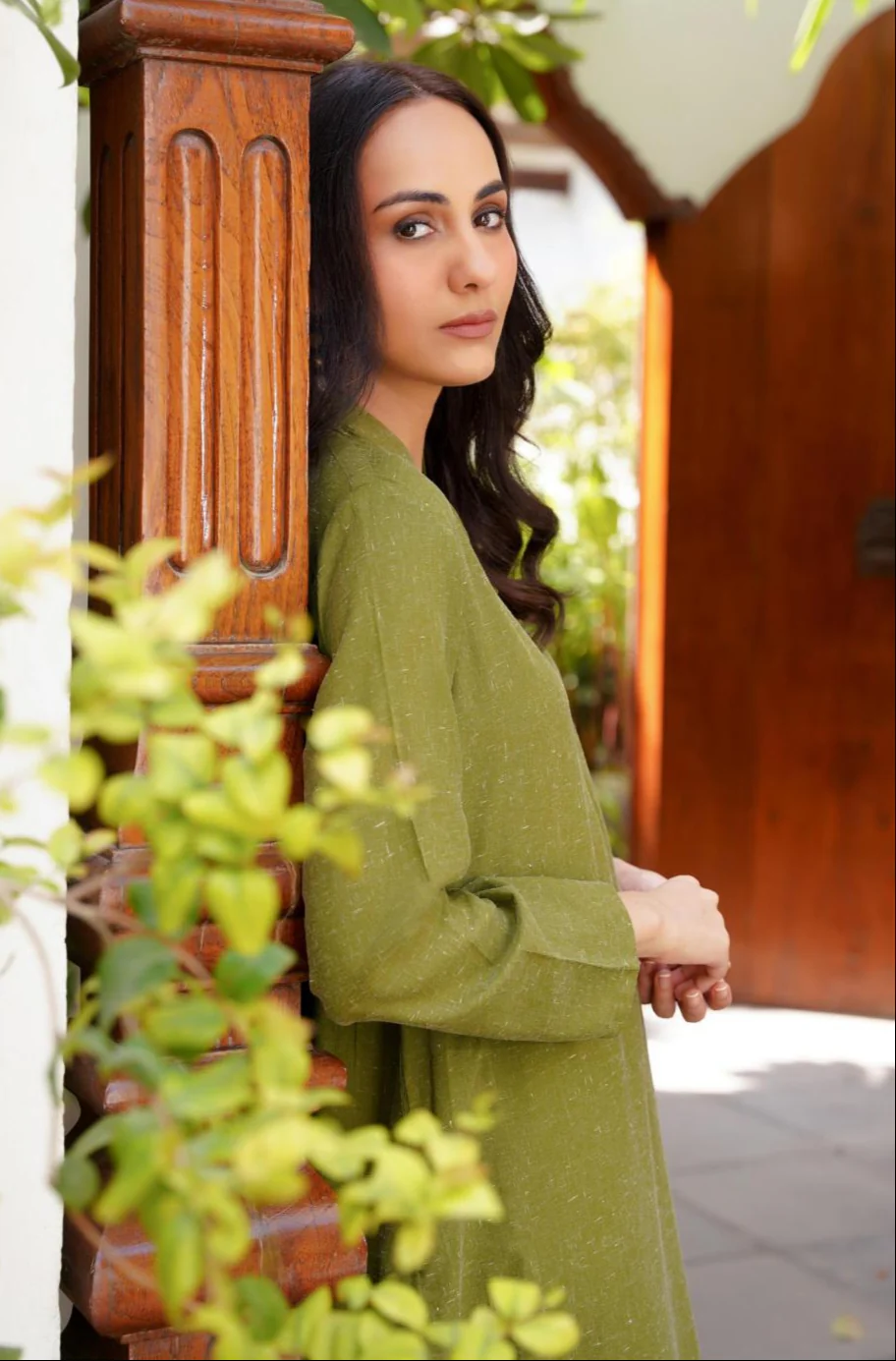 Kalidaar Co-Ord - Olive Green - Image 5