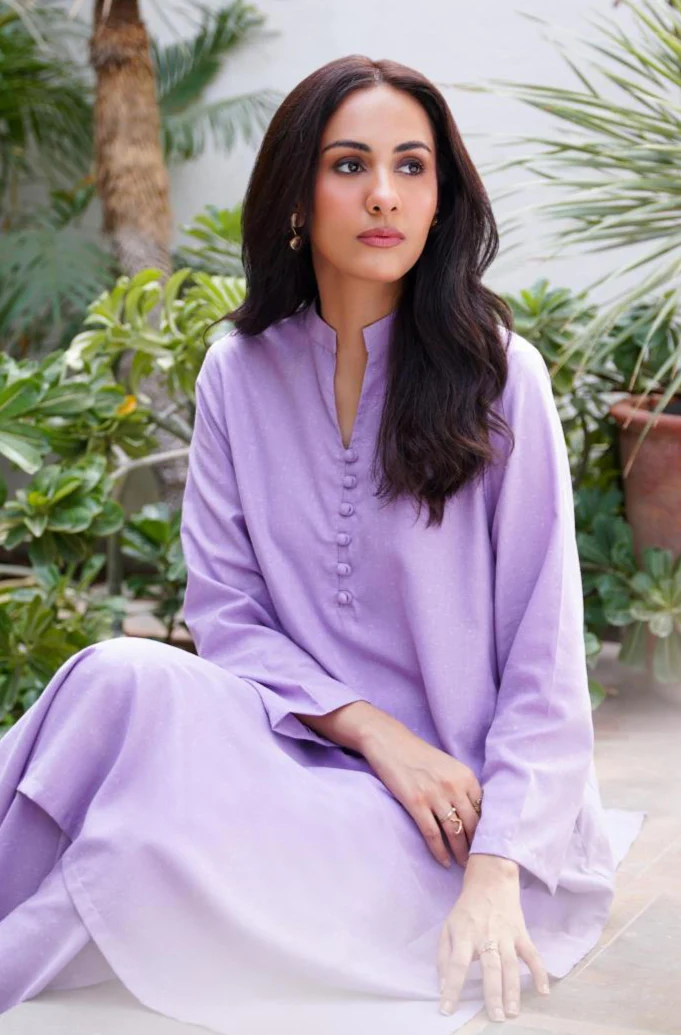 Kalidaar Co-Ord - Soft Lavender - Image 4